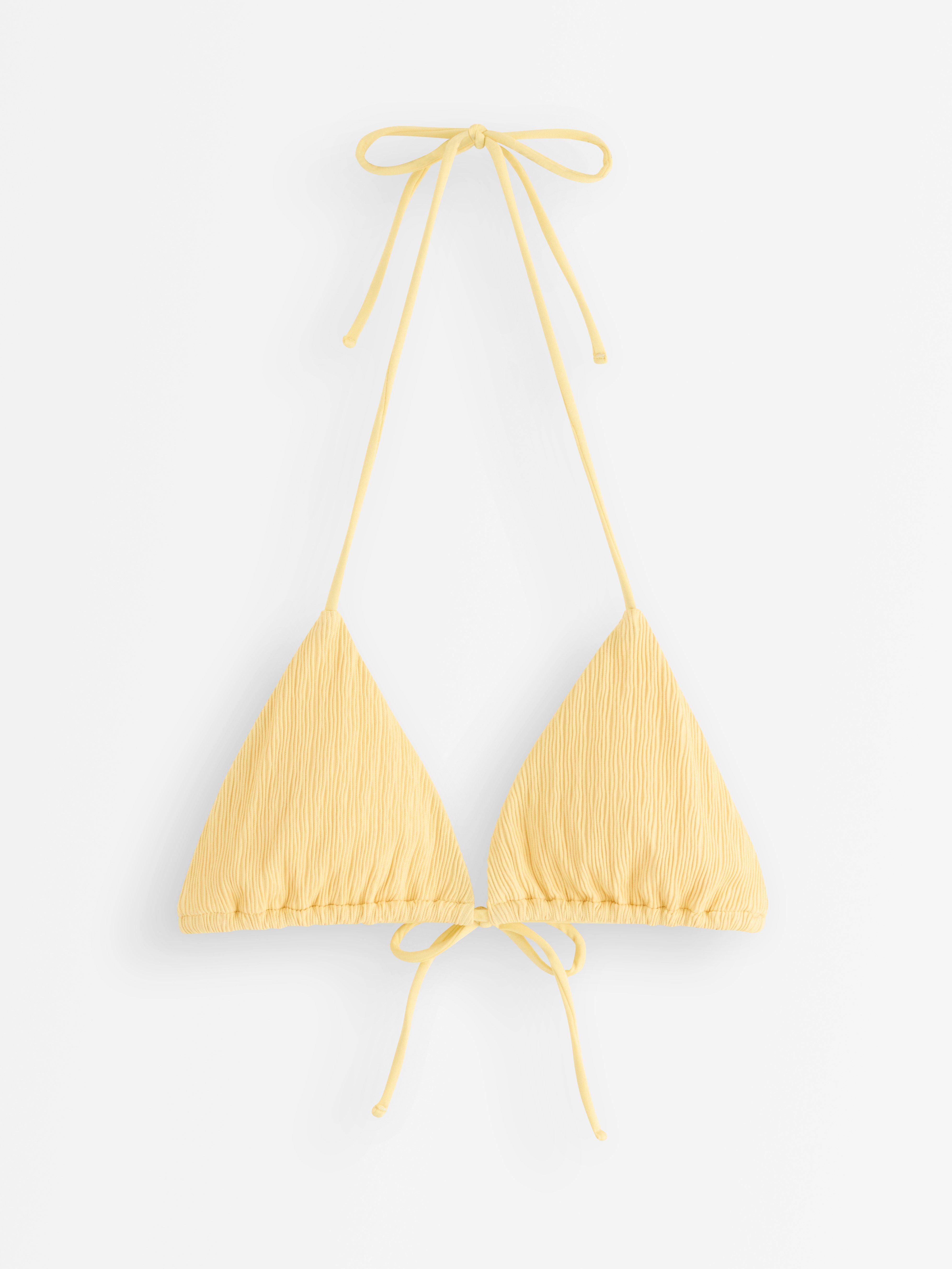 Triangle Bra - Lingerie - Yellow