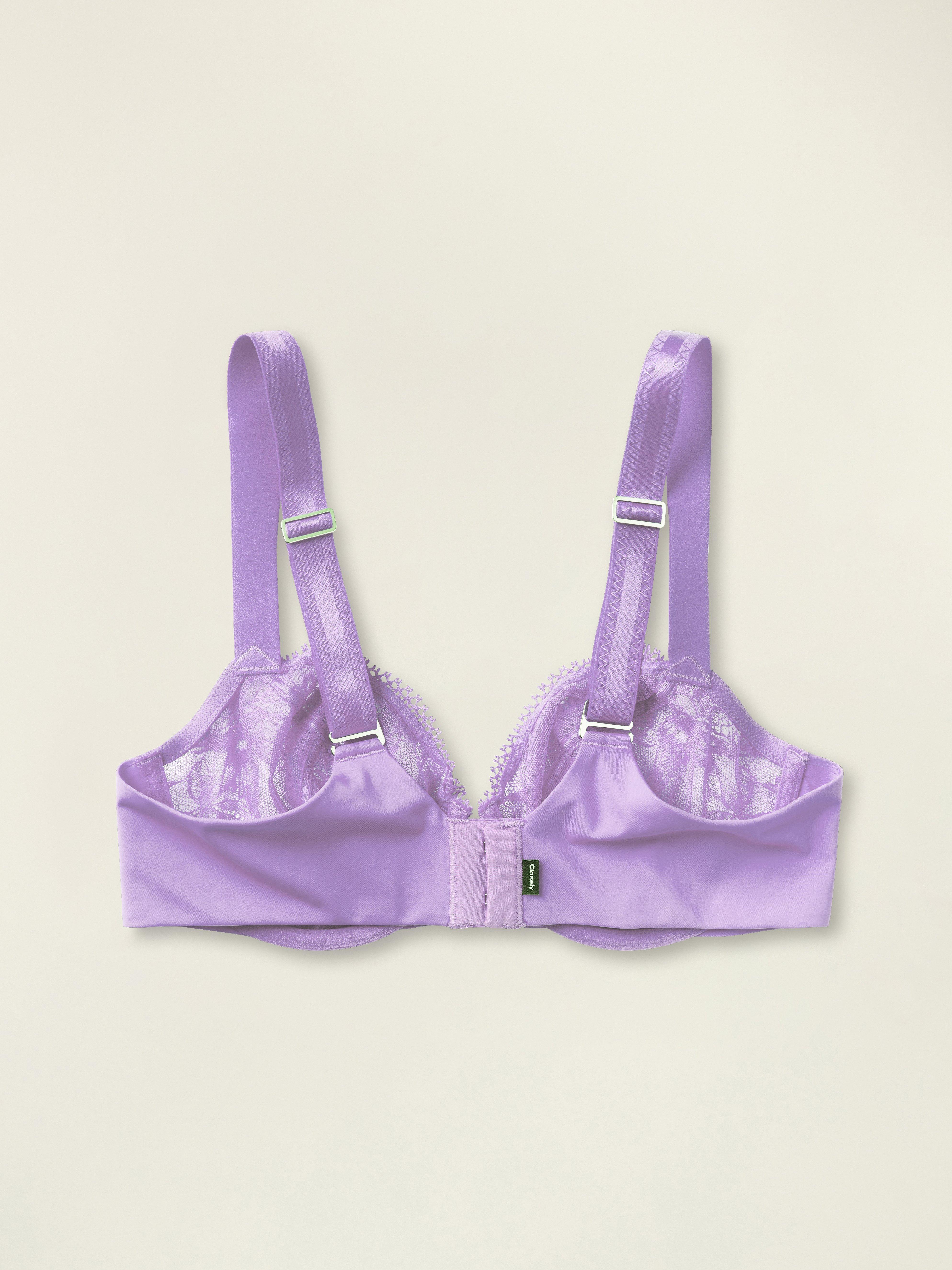 Unpadded Bra - Closely - Lilac