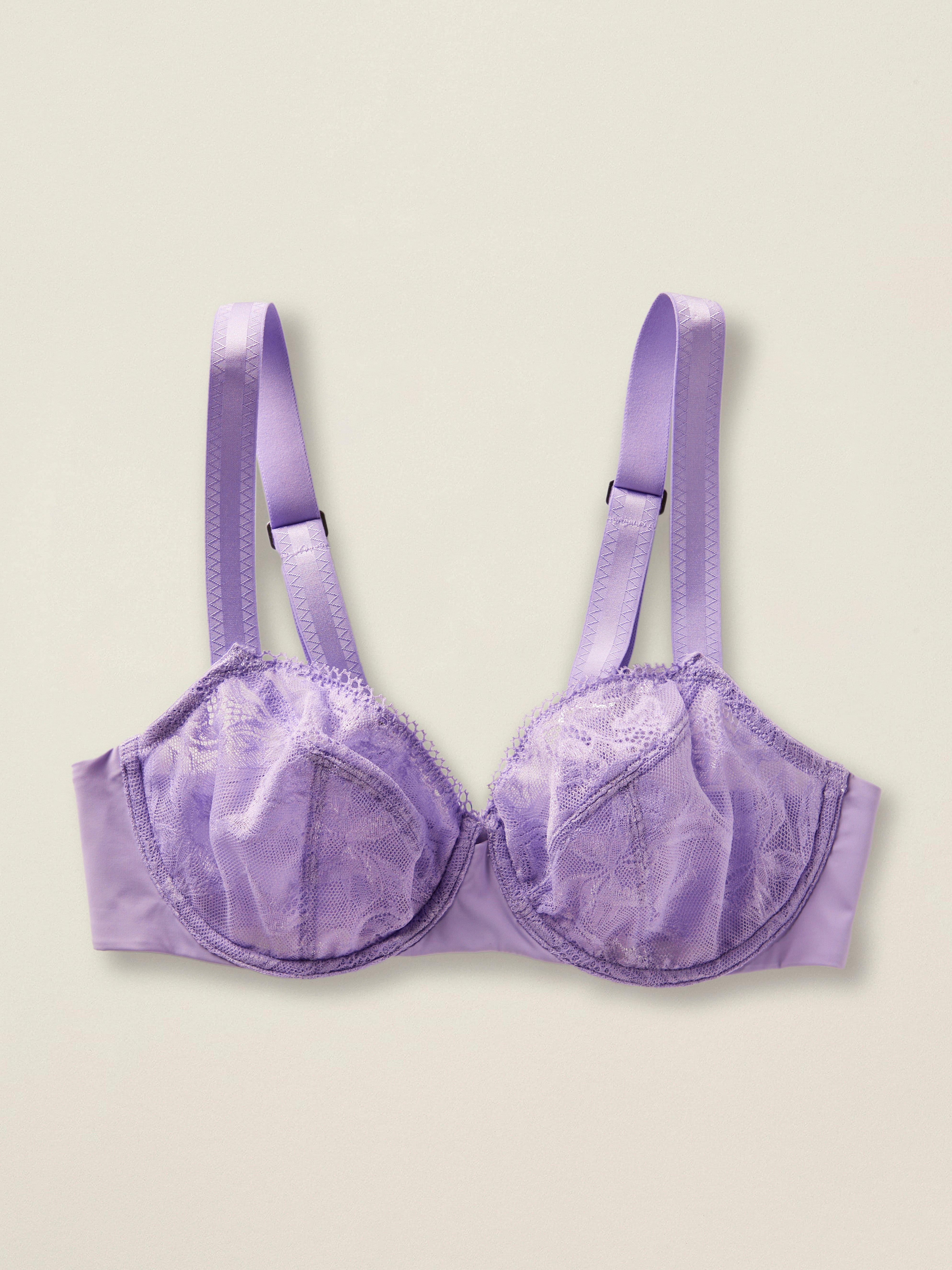 Unpadded Bra - Closely - Lilac