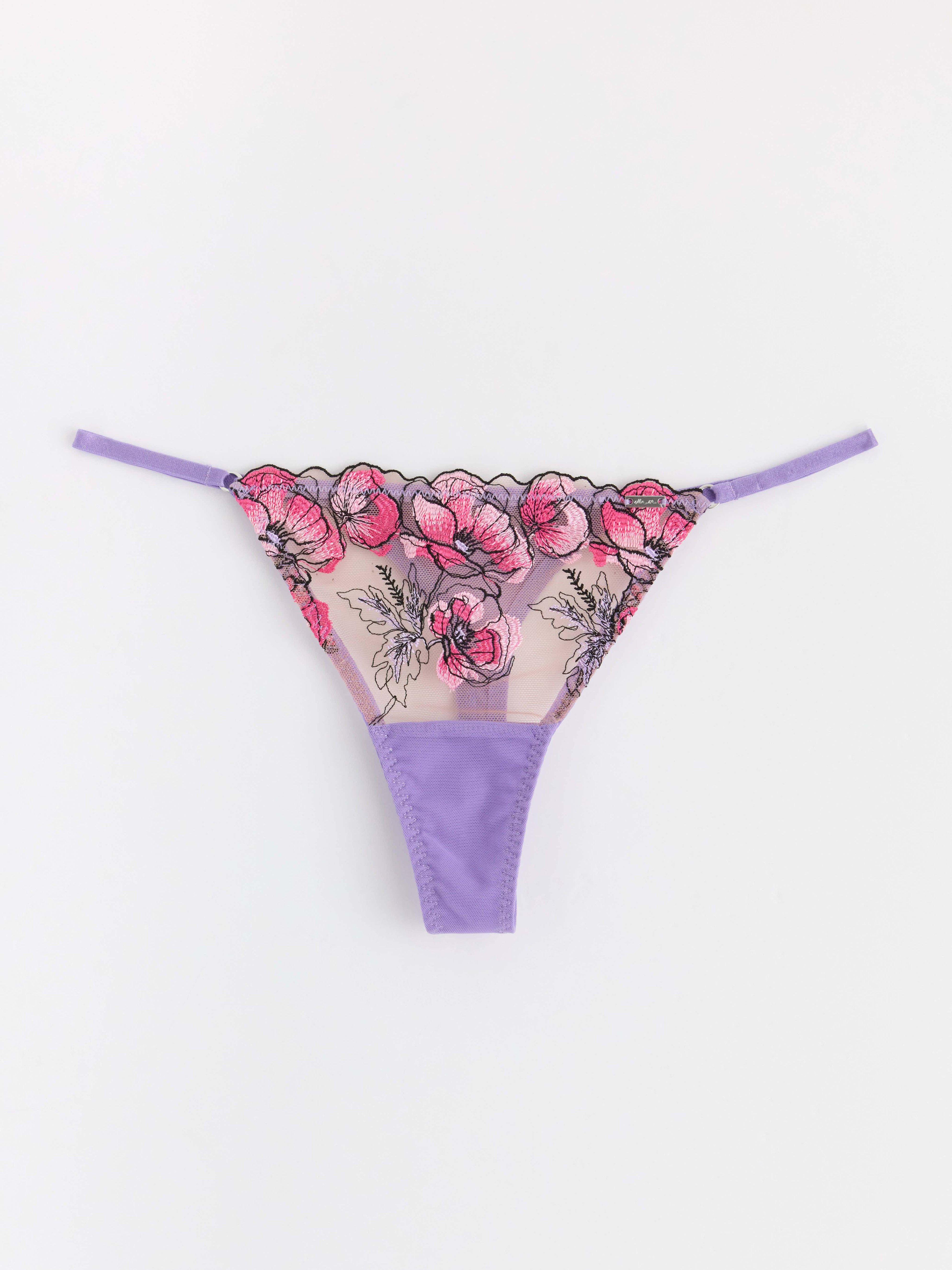 Thong Low - Lingerie - Lilac