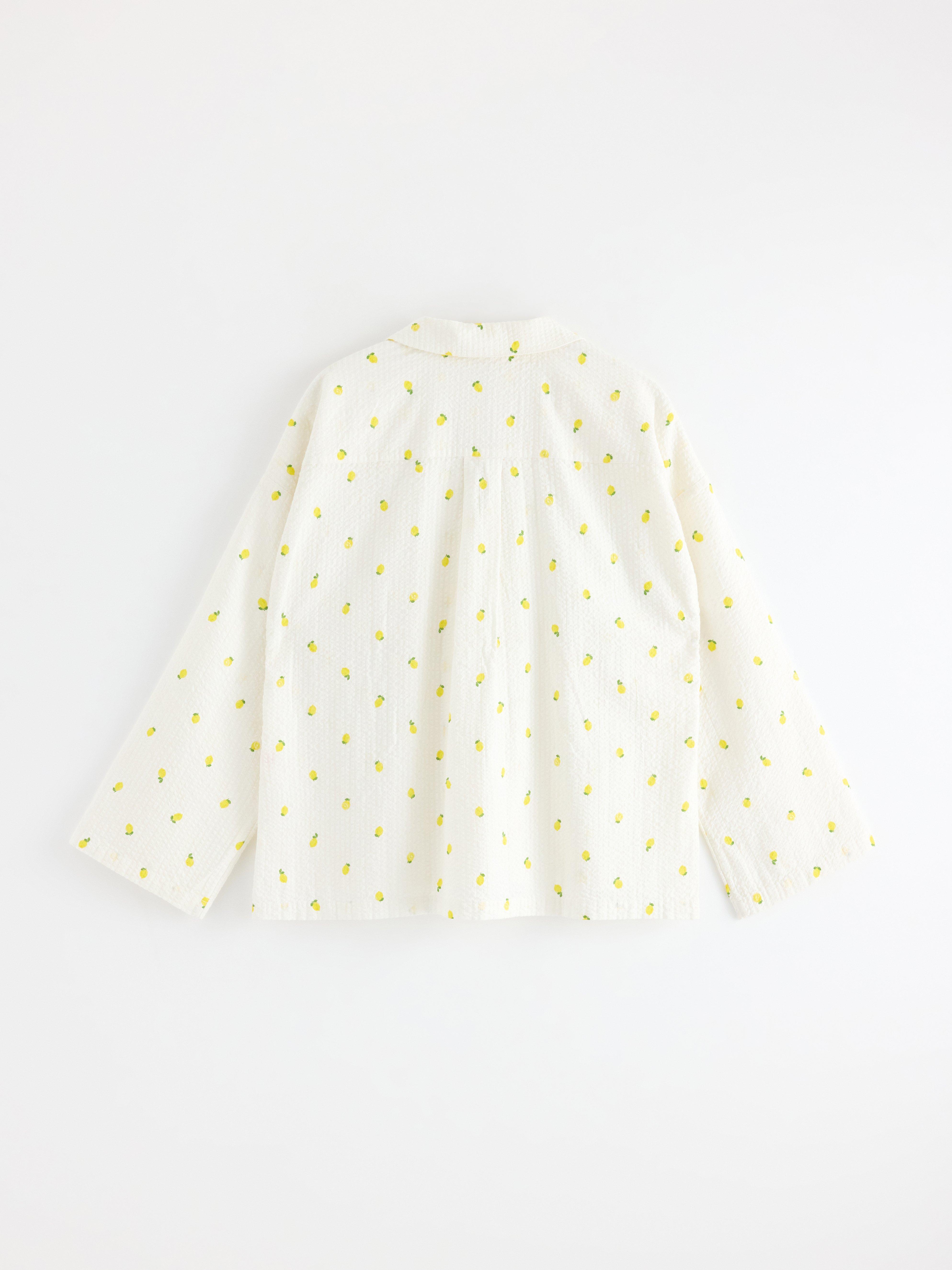 Pyjama Shirt - Lingerie - Yellow