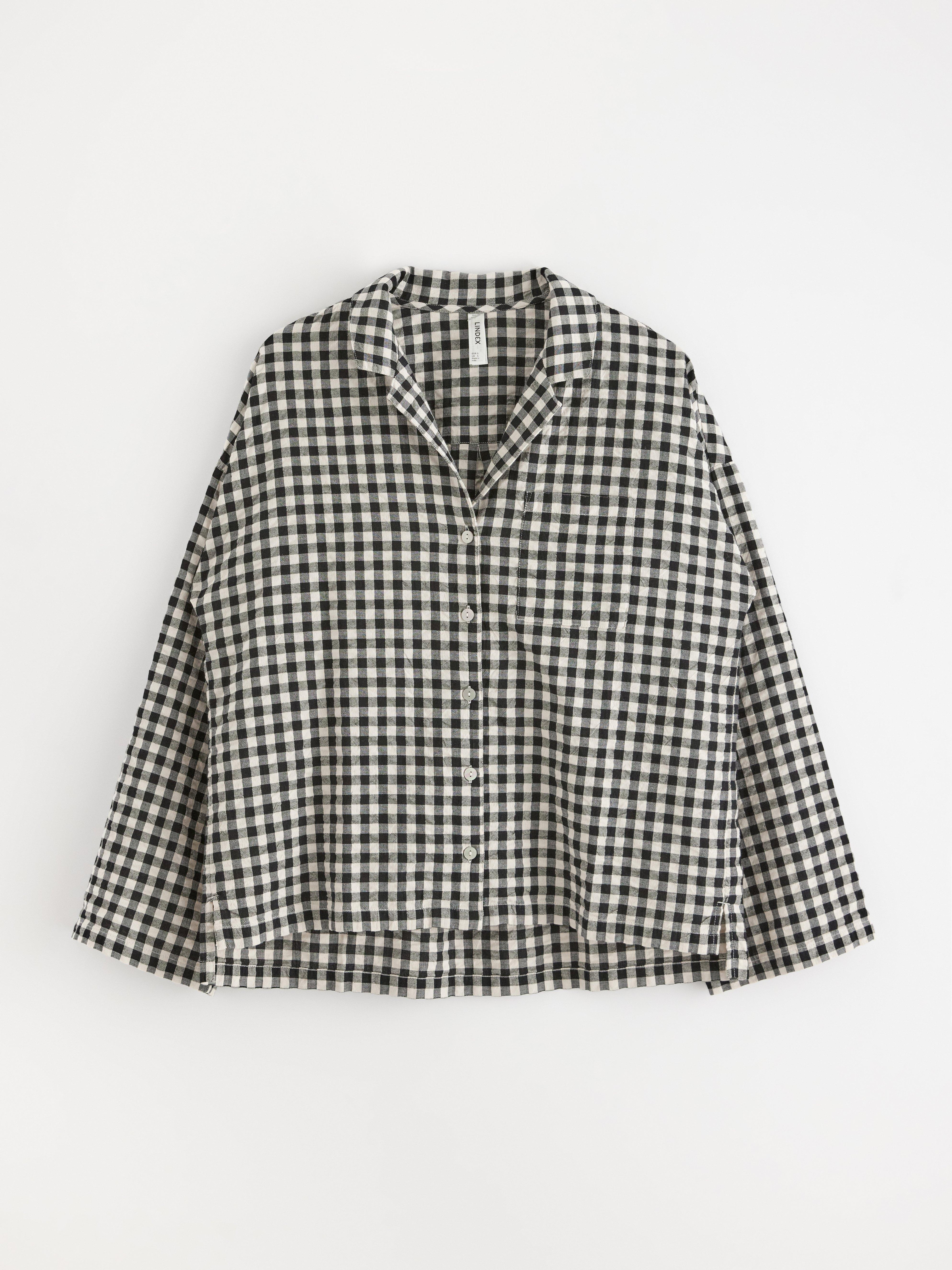 Pyjama Shirt - Lingerie - Black