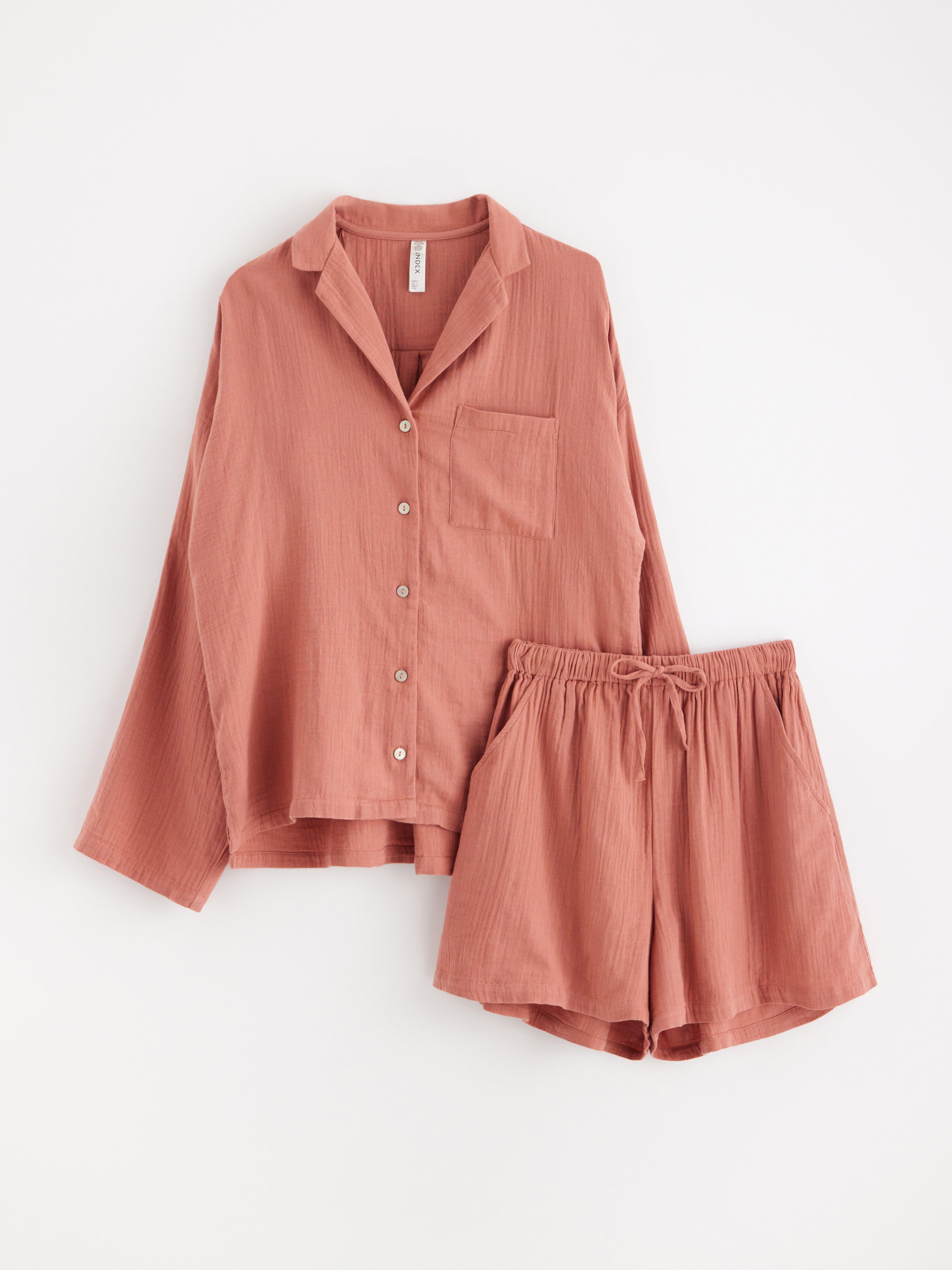 Pyjama Set - Lingerie - Coral