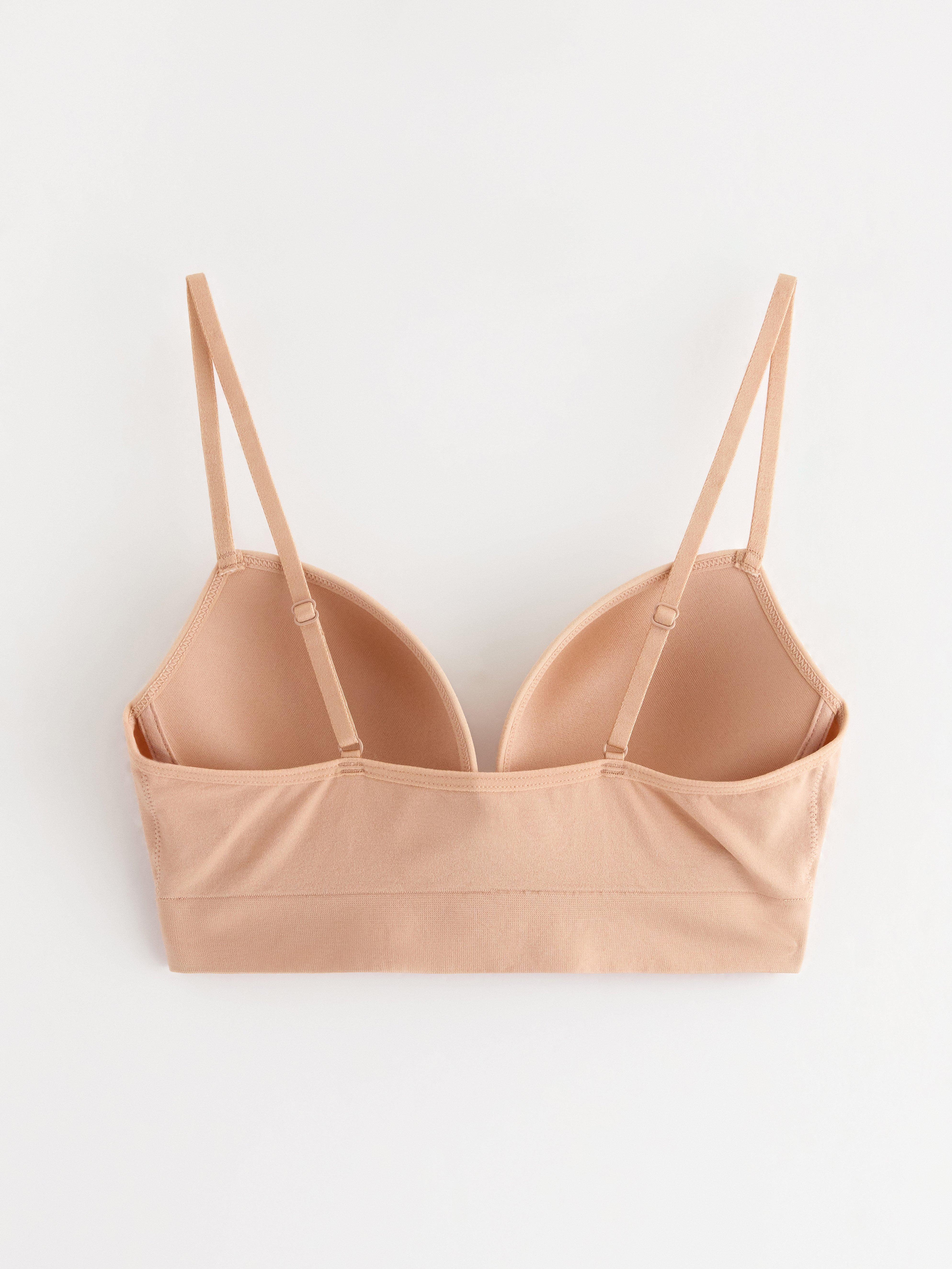 Push Up Bra - Lingerie - Beige