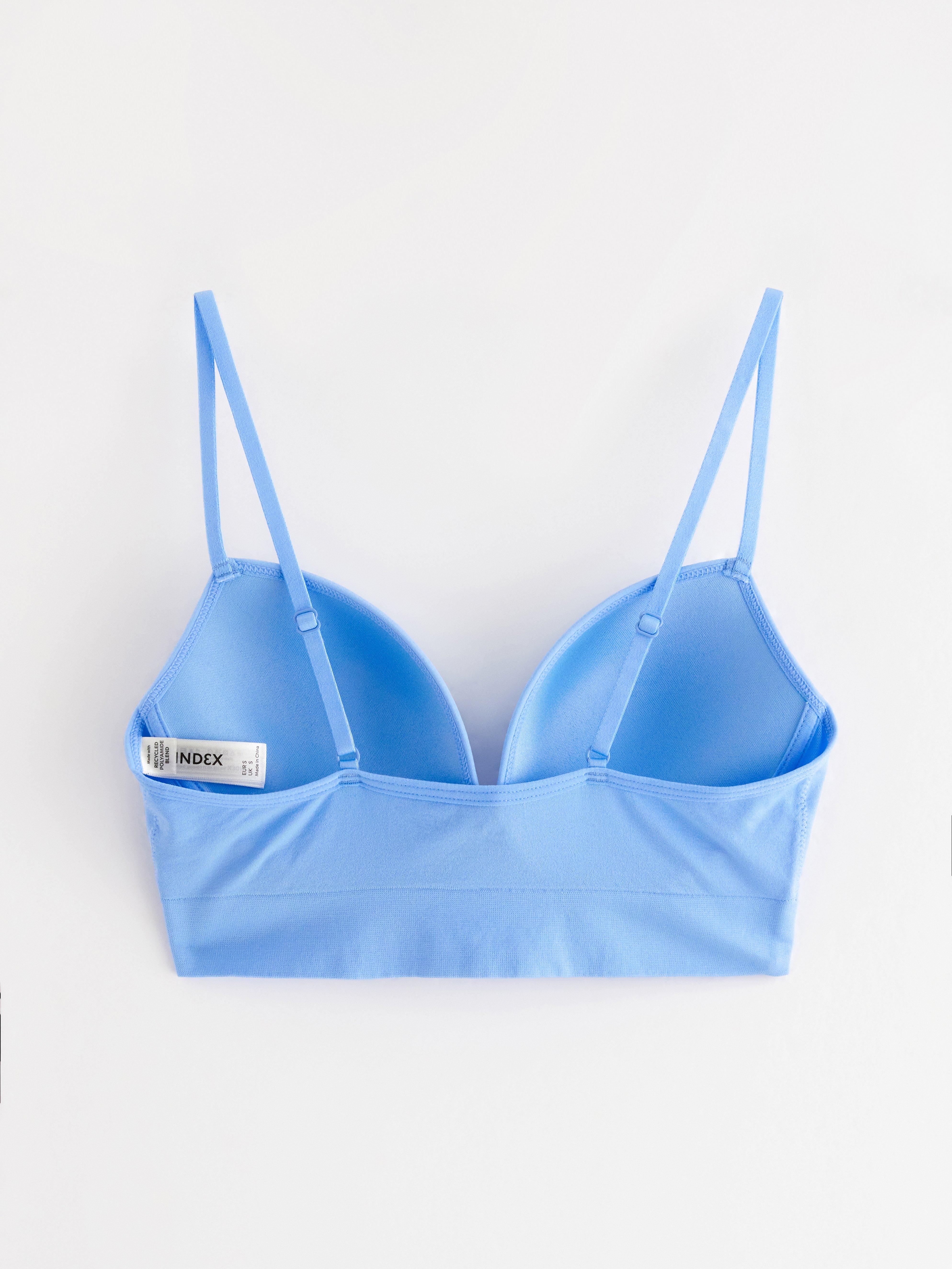 Push Up Bra - Lingerie - Blue