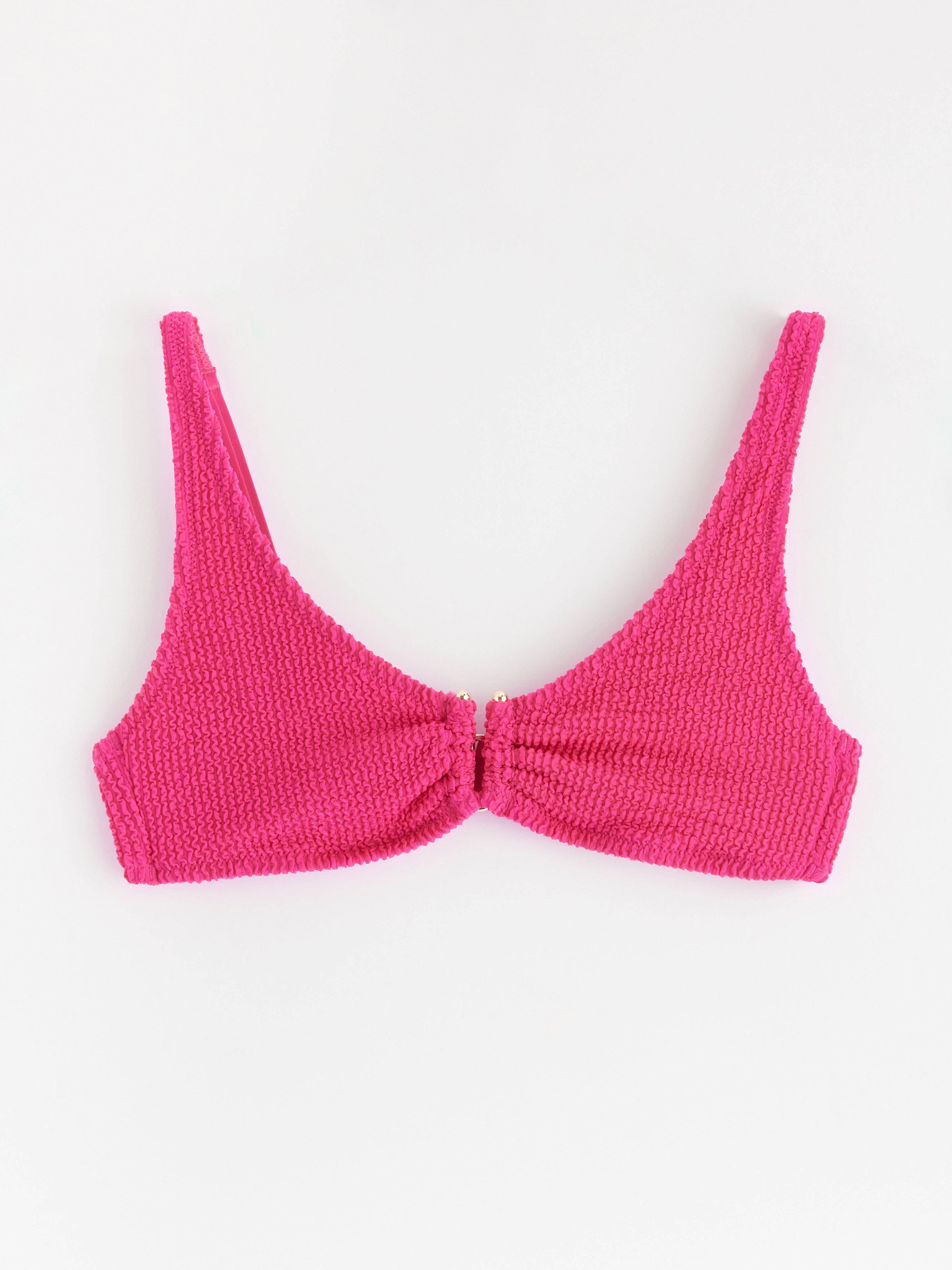 Trojuholníková podprsenka - Spodná bielizeň - Ružová