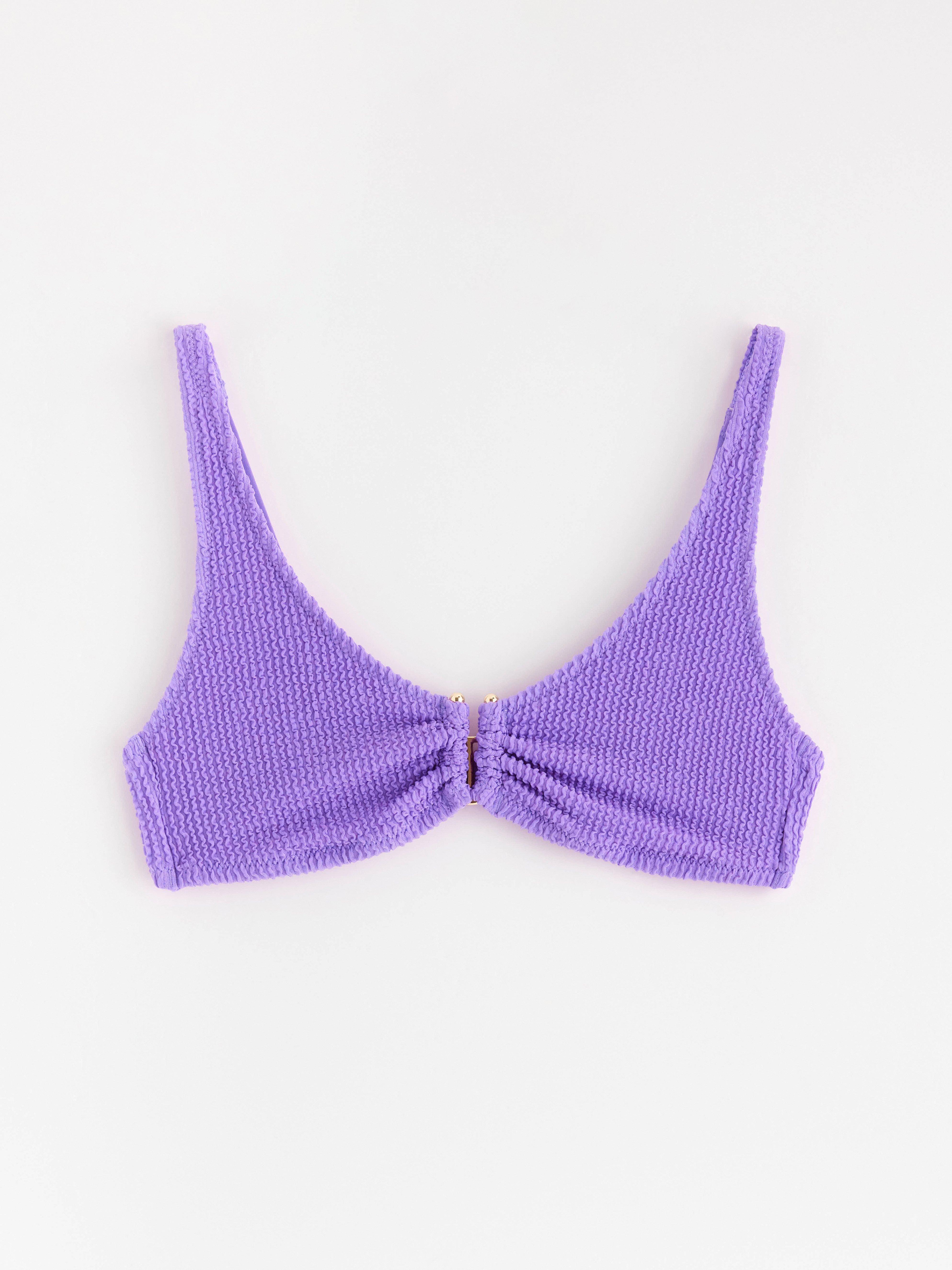 Trojuholníková podprsenka - Spodná bielizeň - Fialová