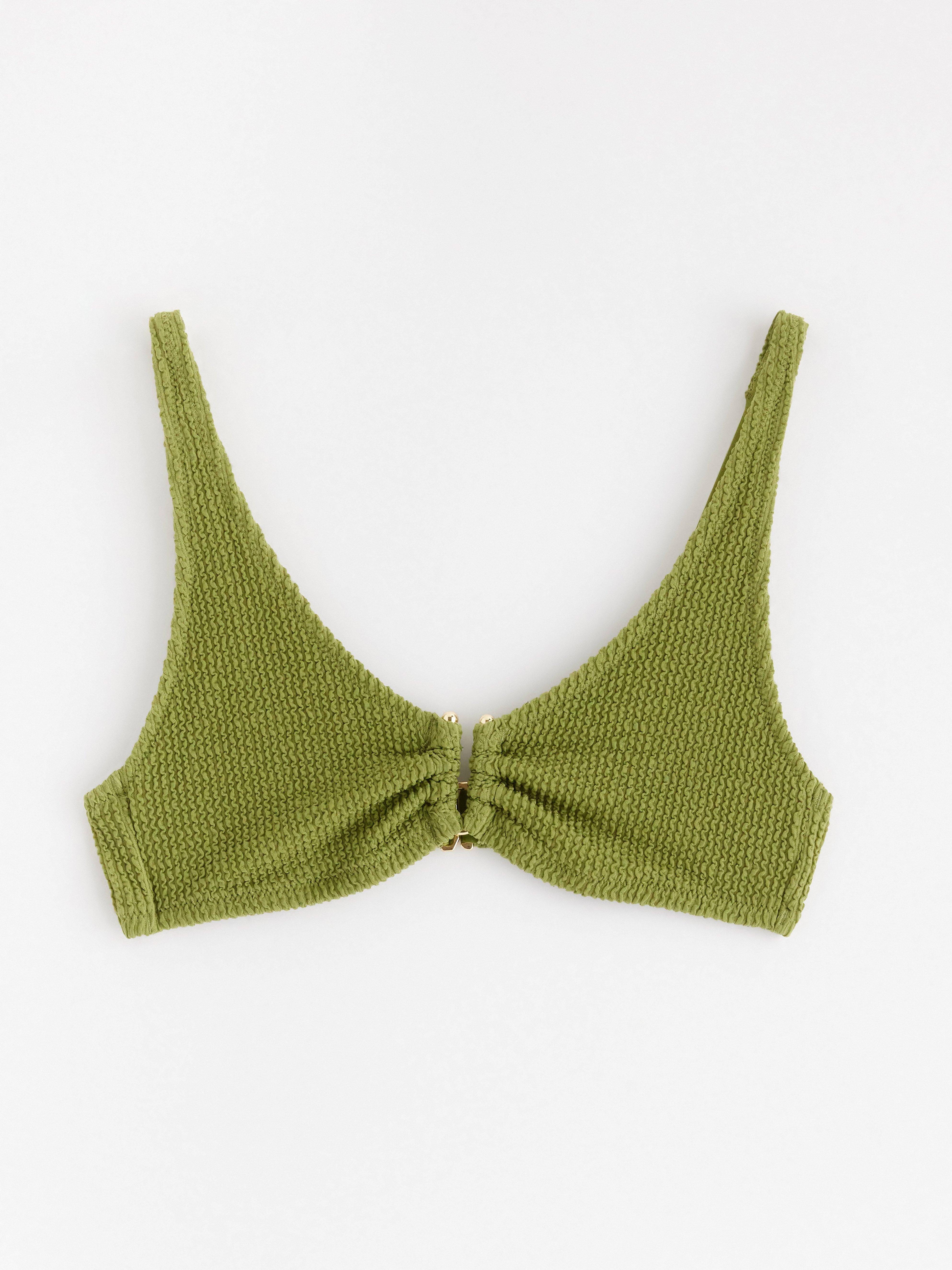 Trojuholníková podprsenka - Spodná bielizeň - Zelená