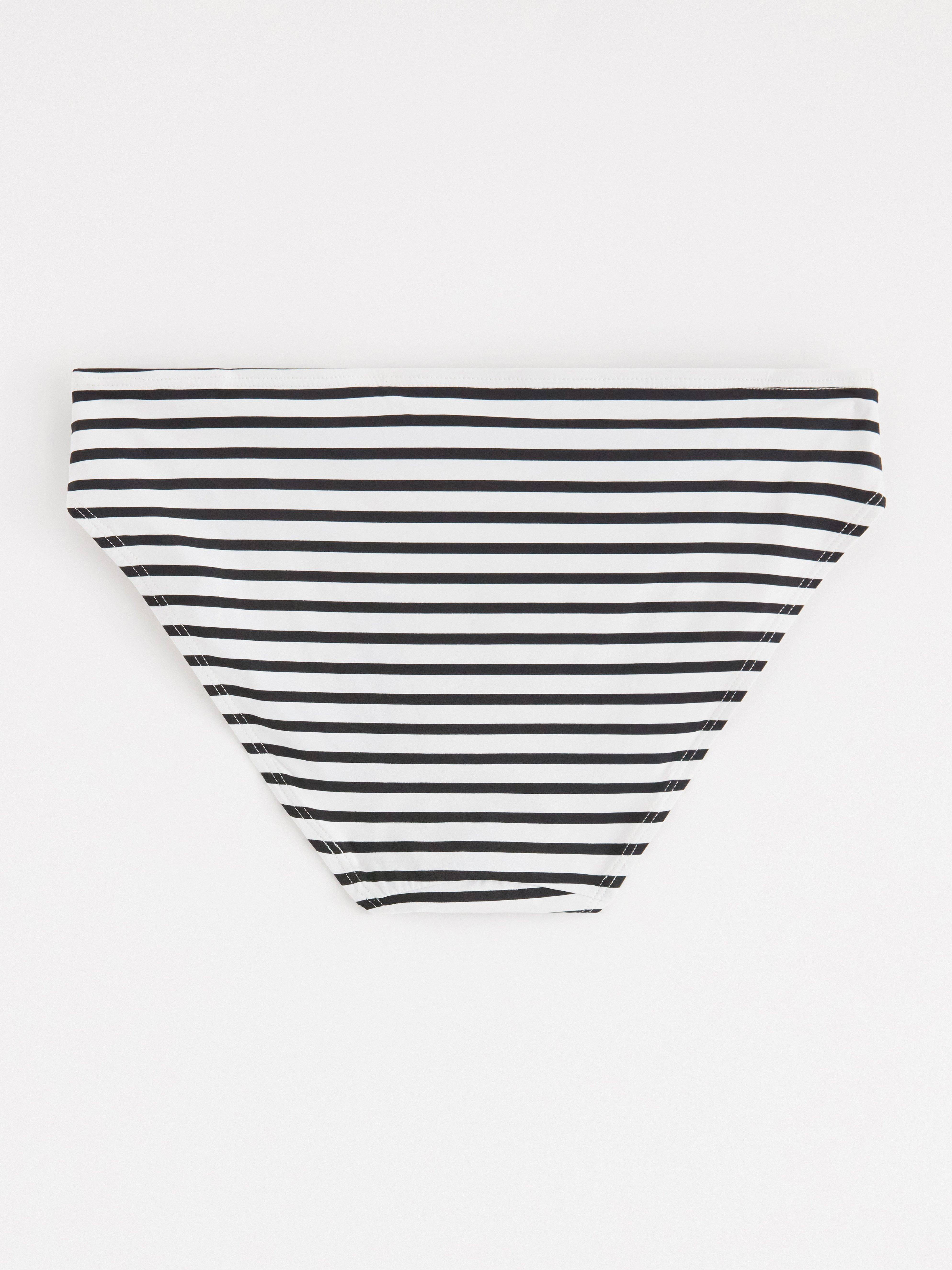 Bikini s klasickým pasem - Spodní prádlo - Bílá
