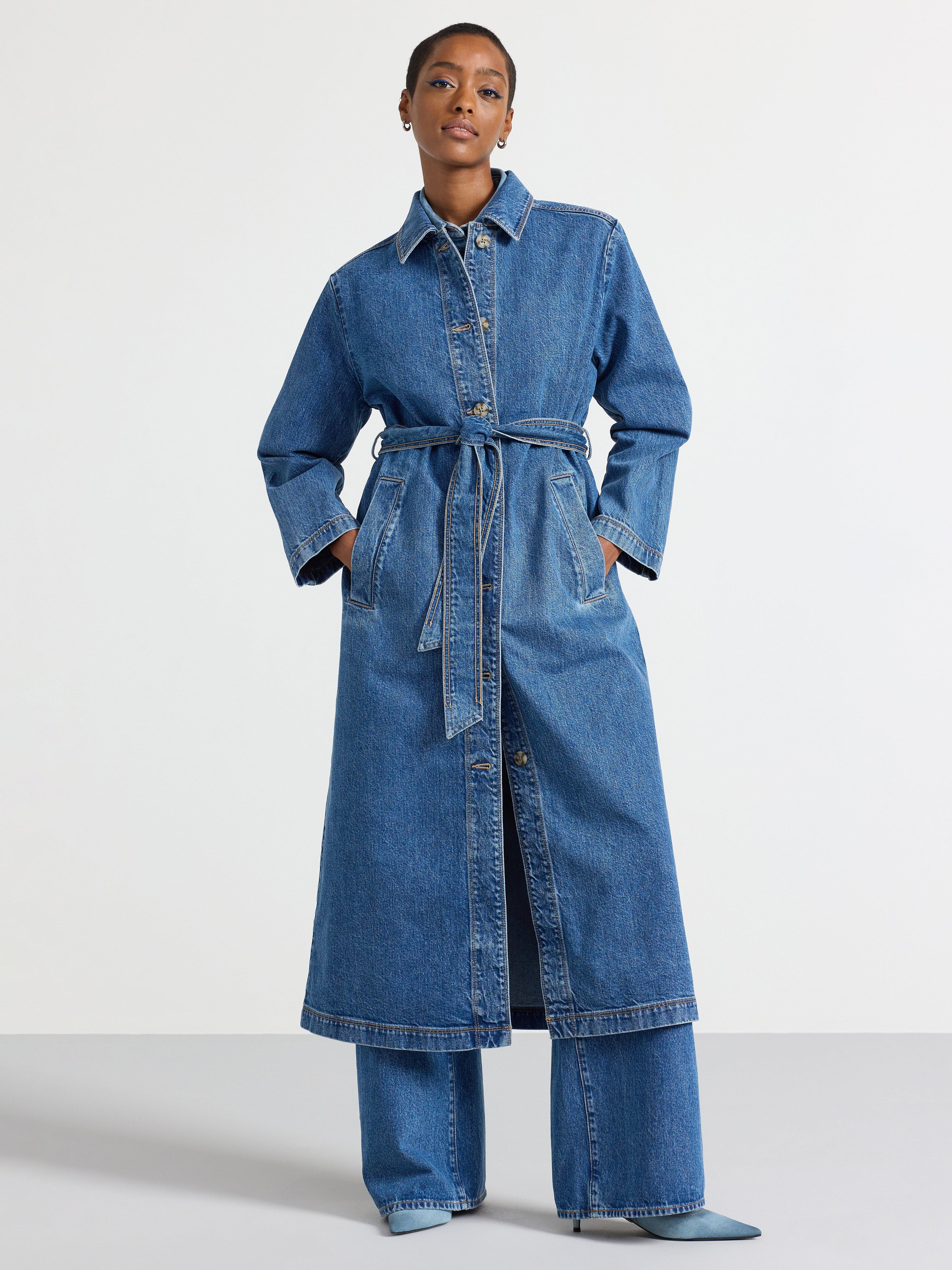 Coat denim hotsell