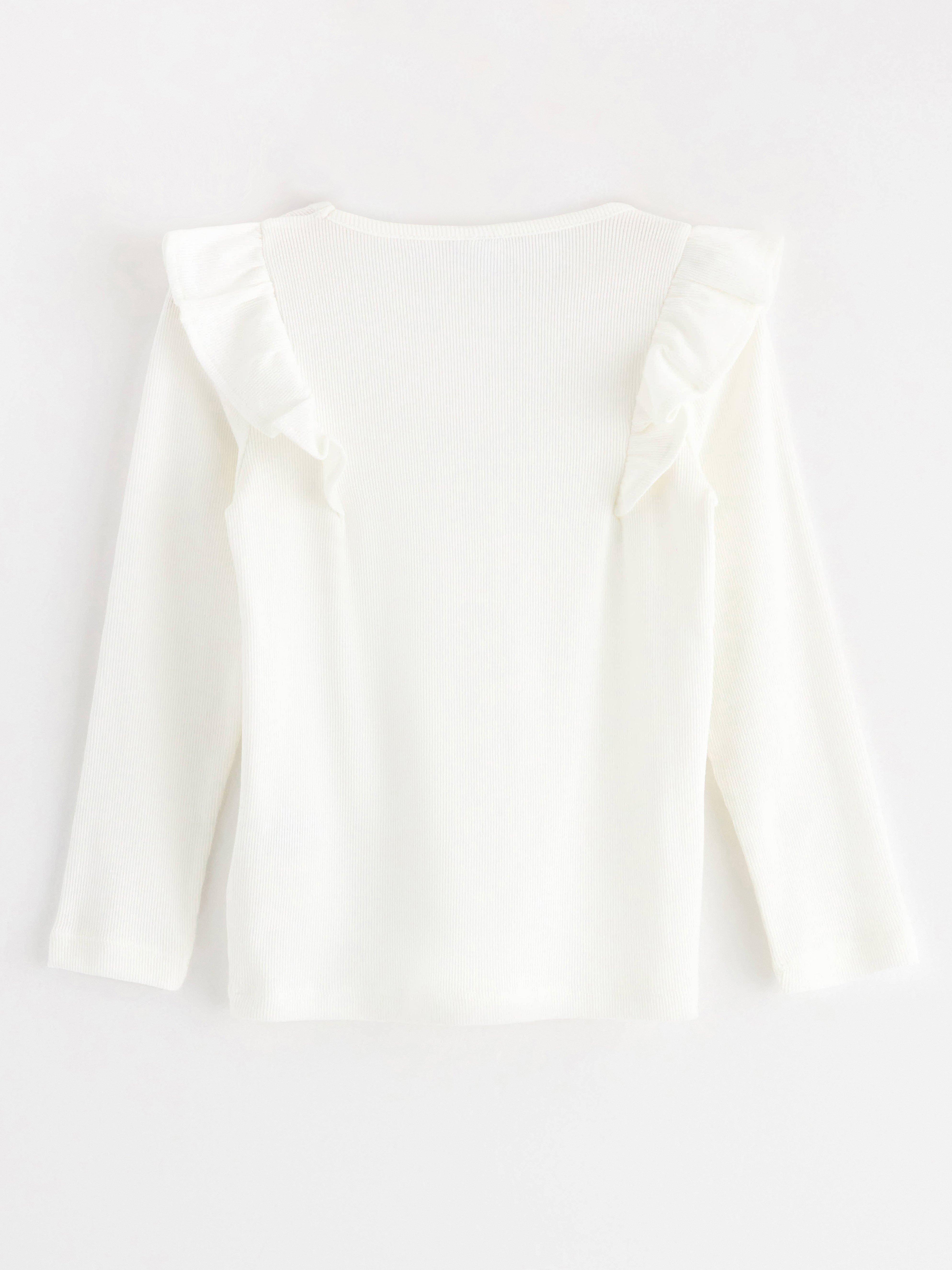 Top - Kids Wear - White