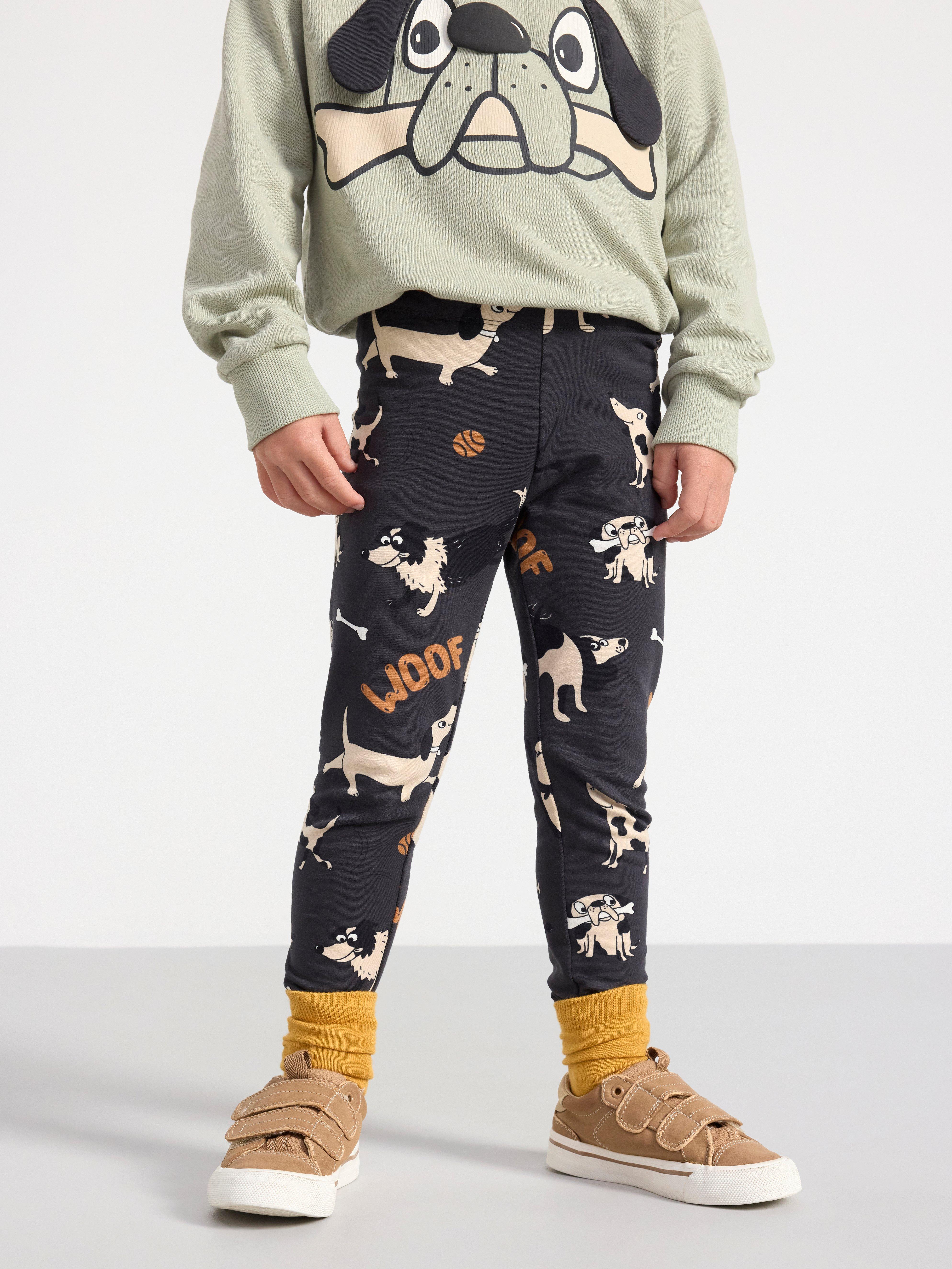 Leggings med hundar
