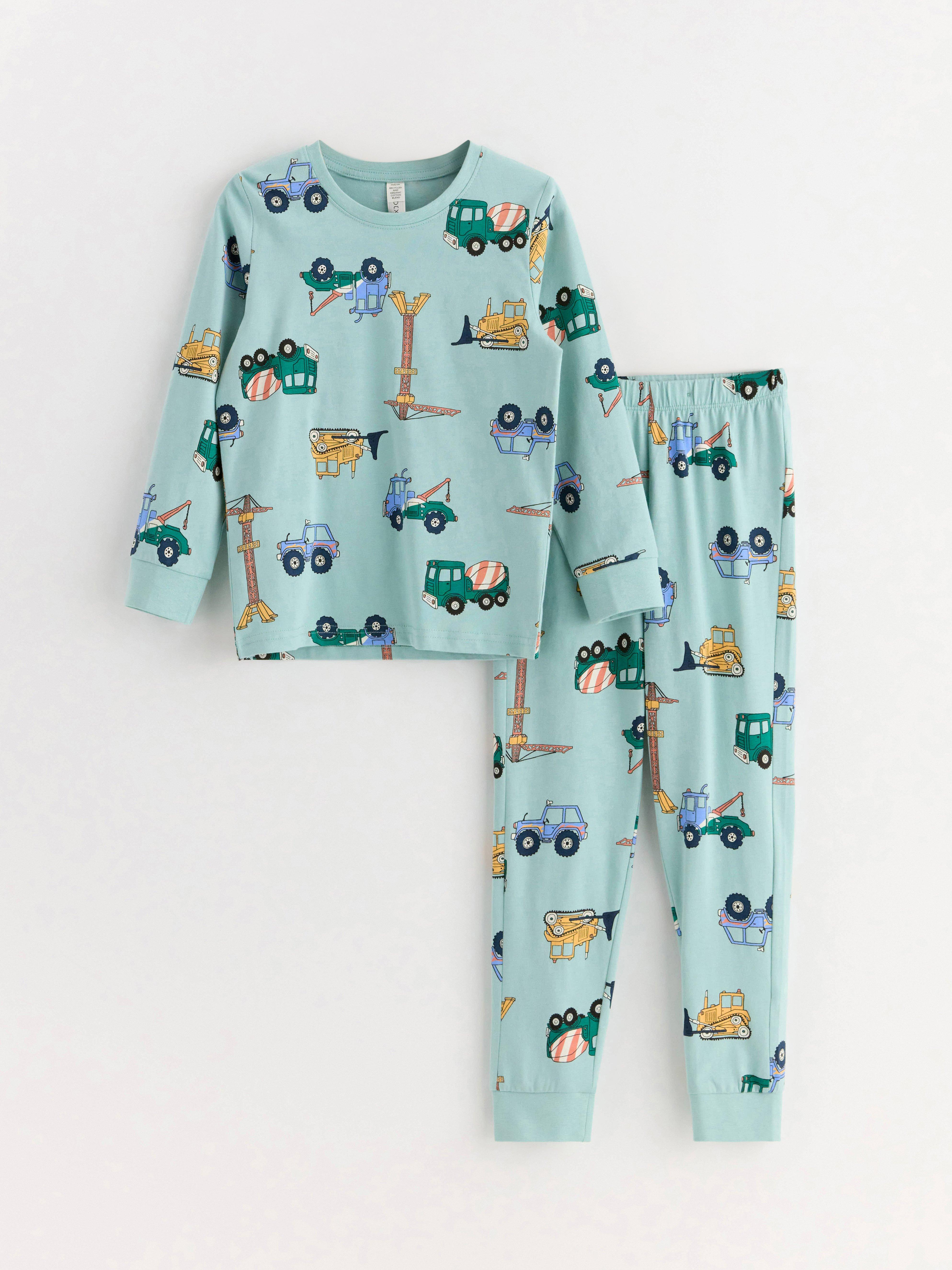 Pyjama - Lapset - Sinivihreä