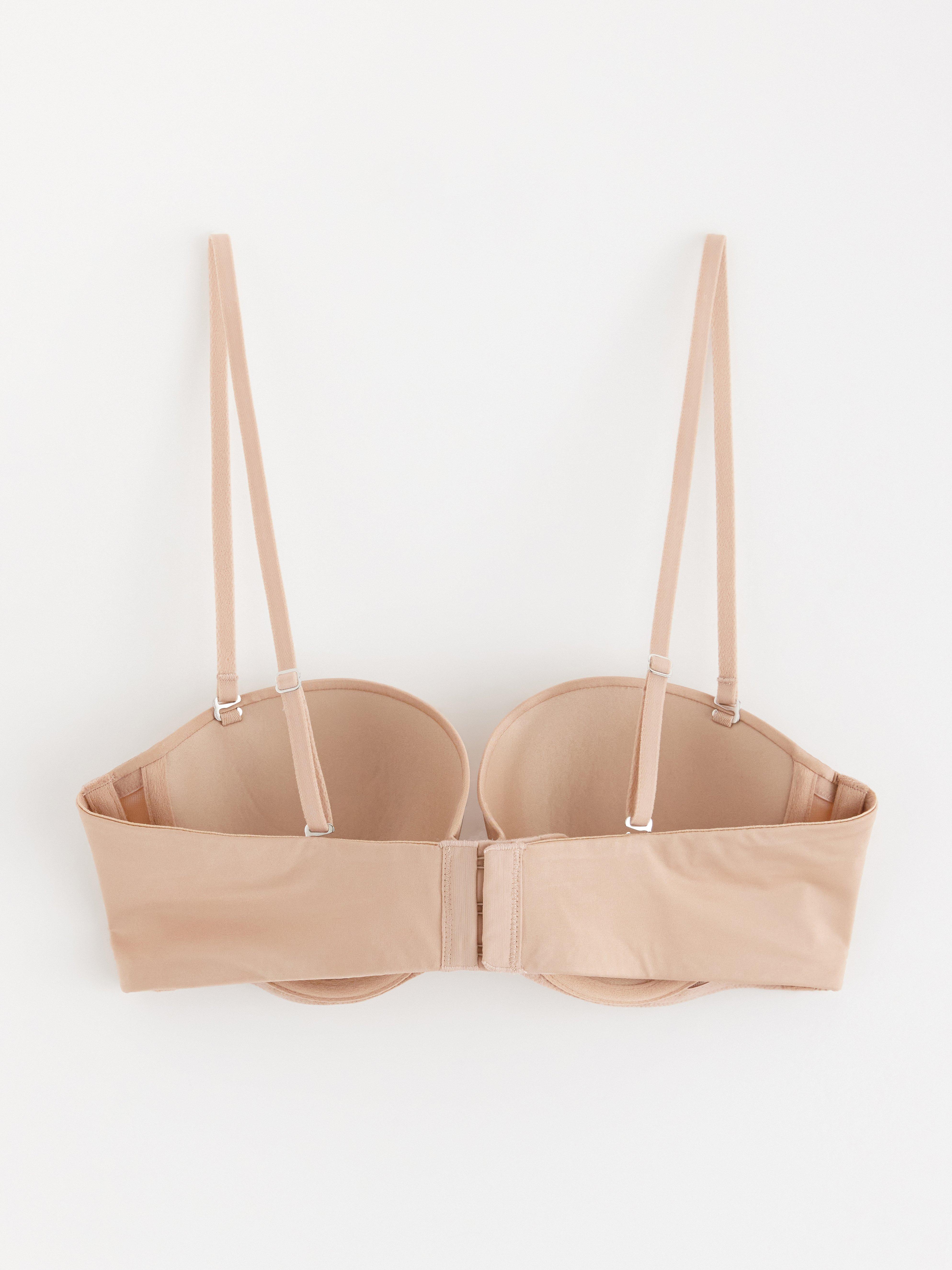 Axelbandslös bh - Underkläder - Beige
