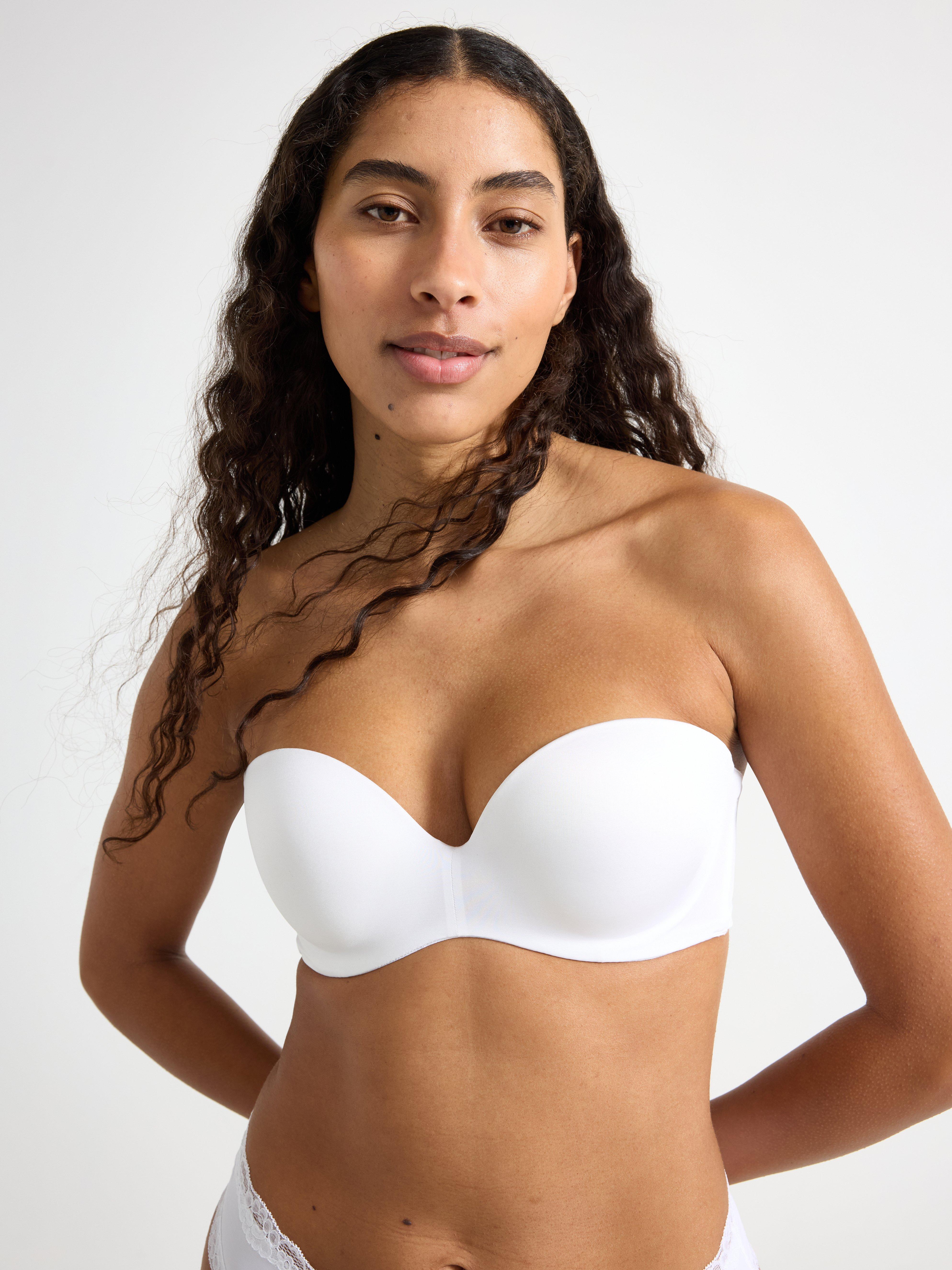 Strapless Bra - Lingerie - White
