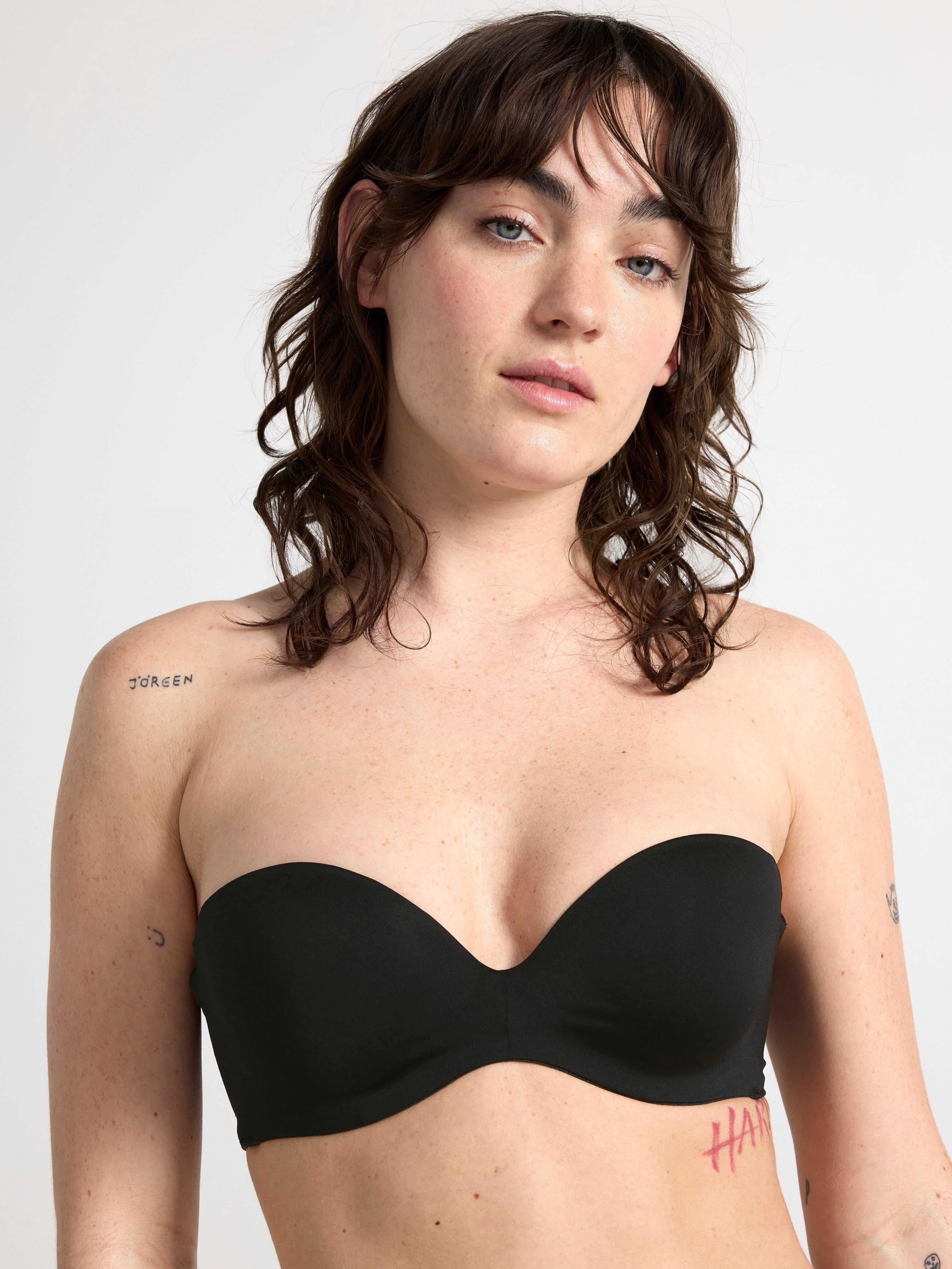 Strapless Bra - Lingerie - Black