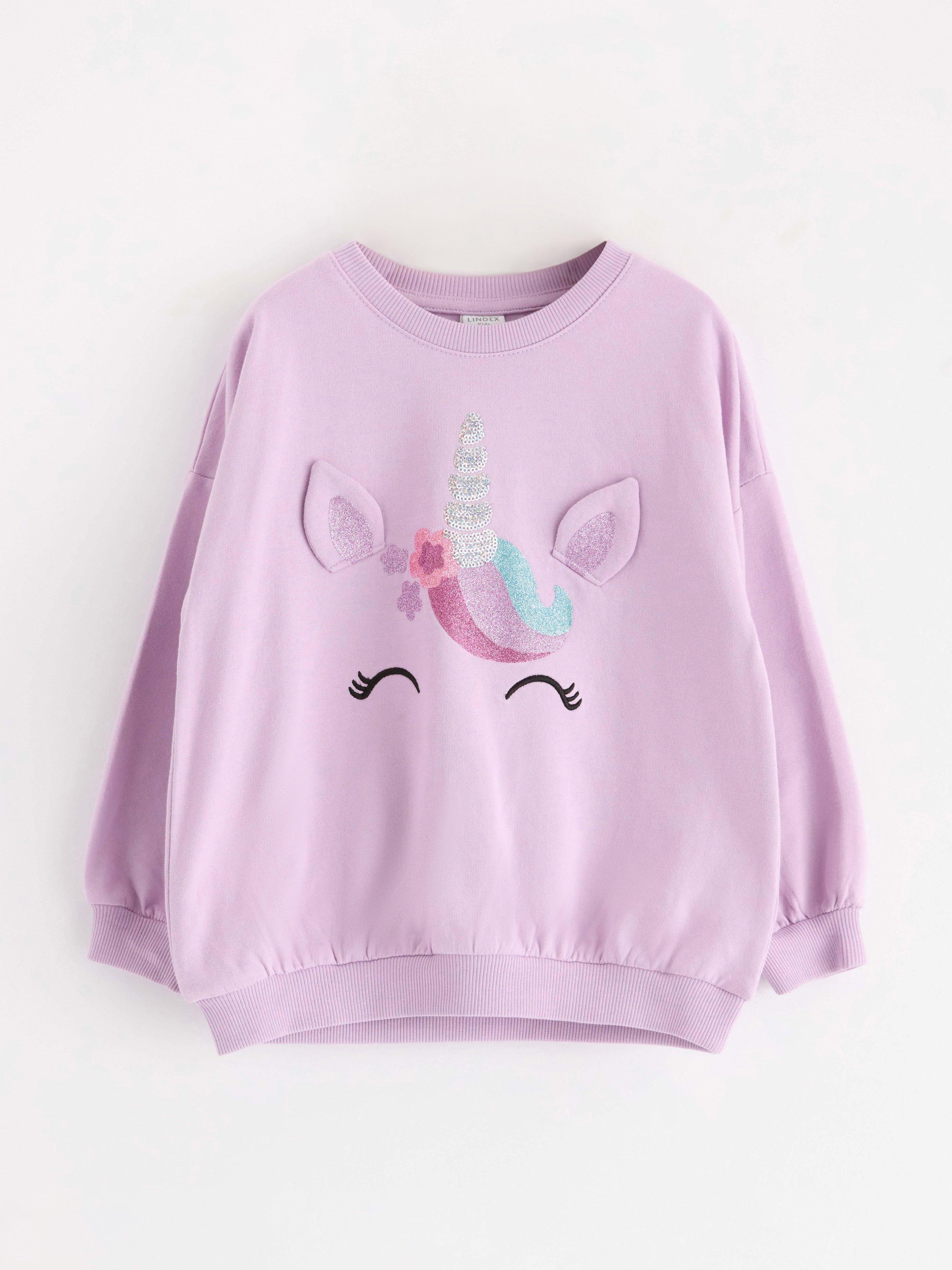 Sweatshirt - Kids Wear - Lilac
