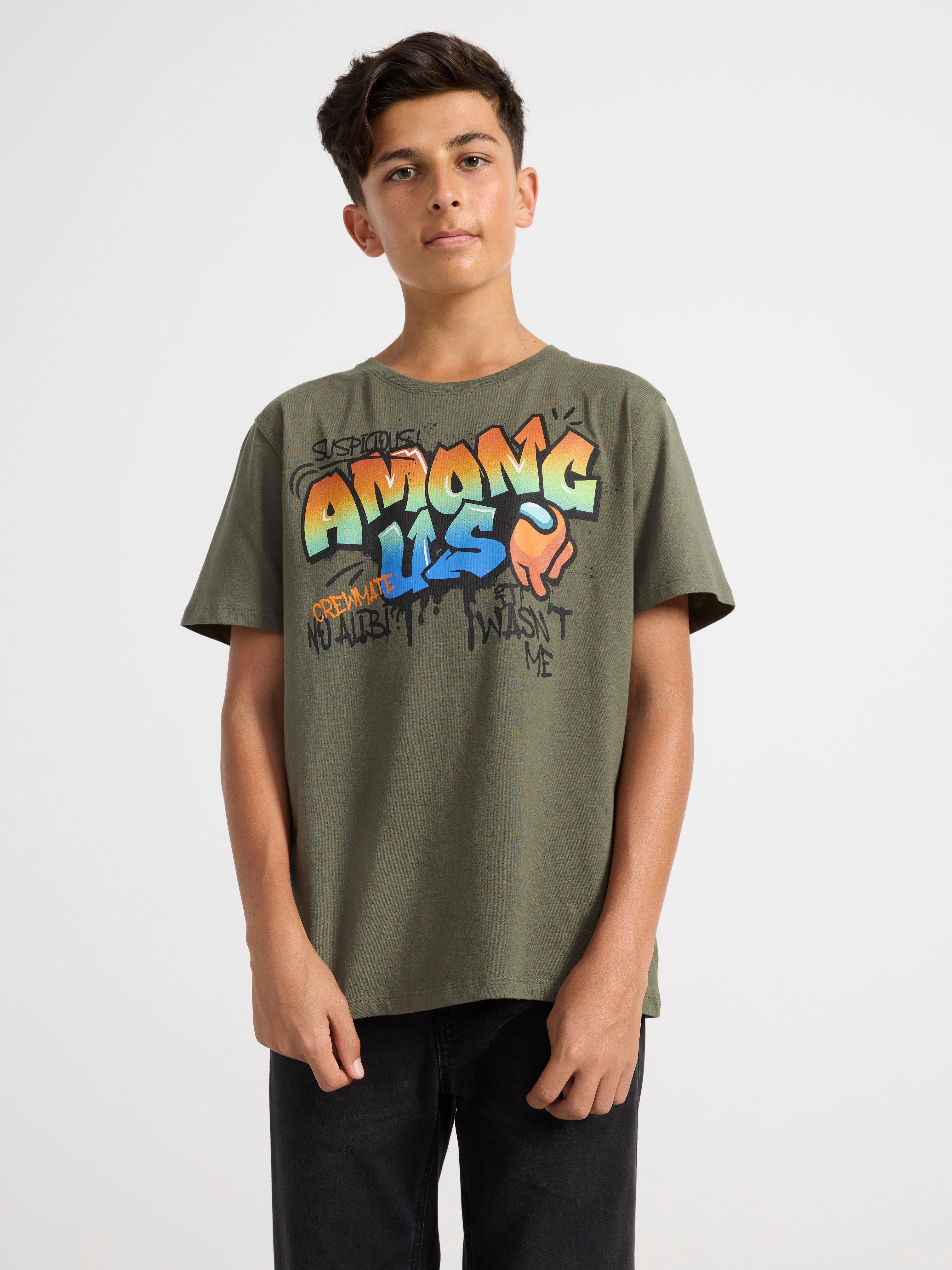 T-shirt med Among Us