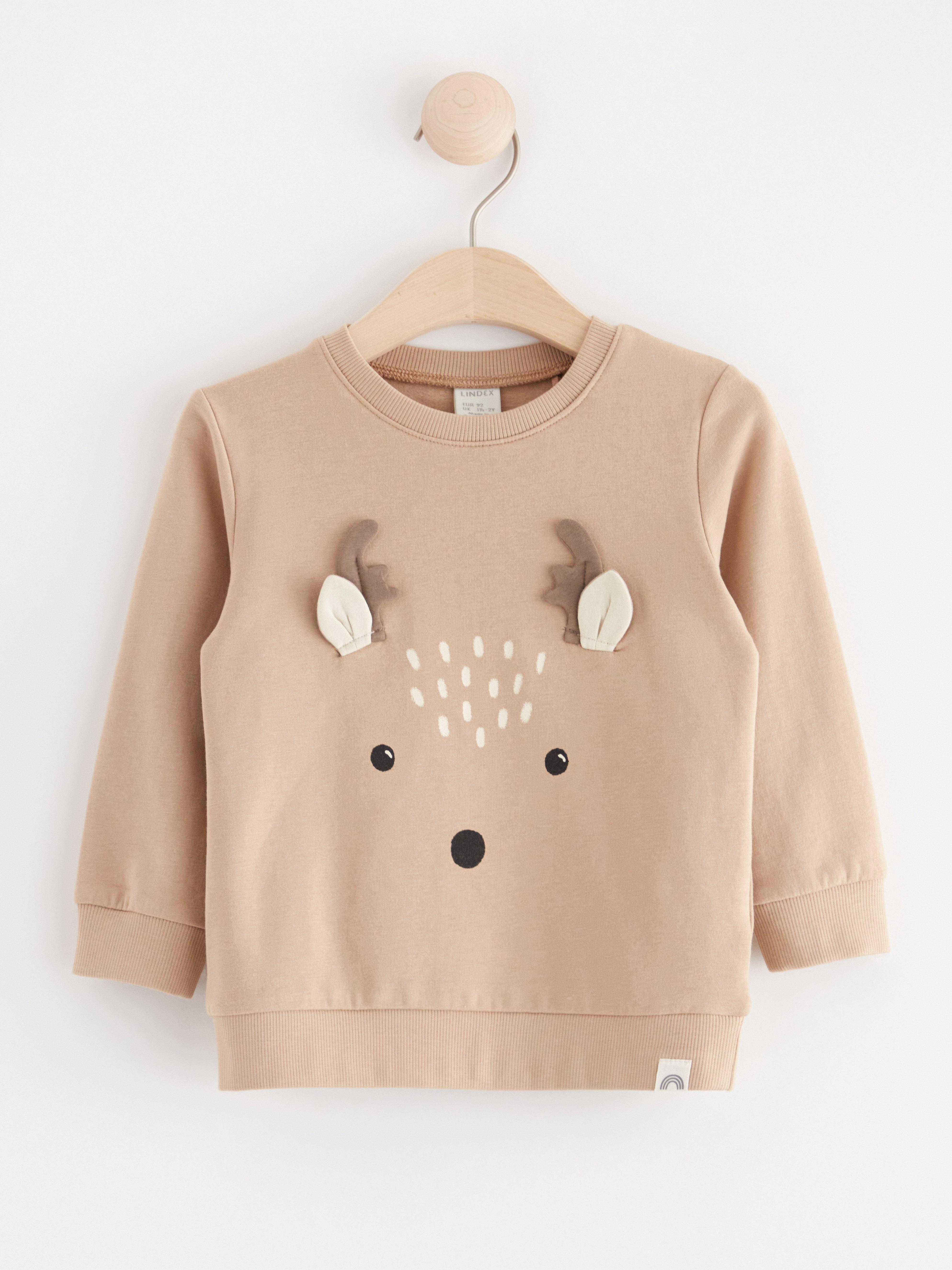 Collegepusero - Lapset - Beige