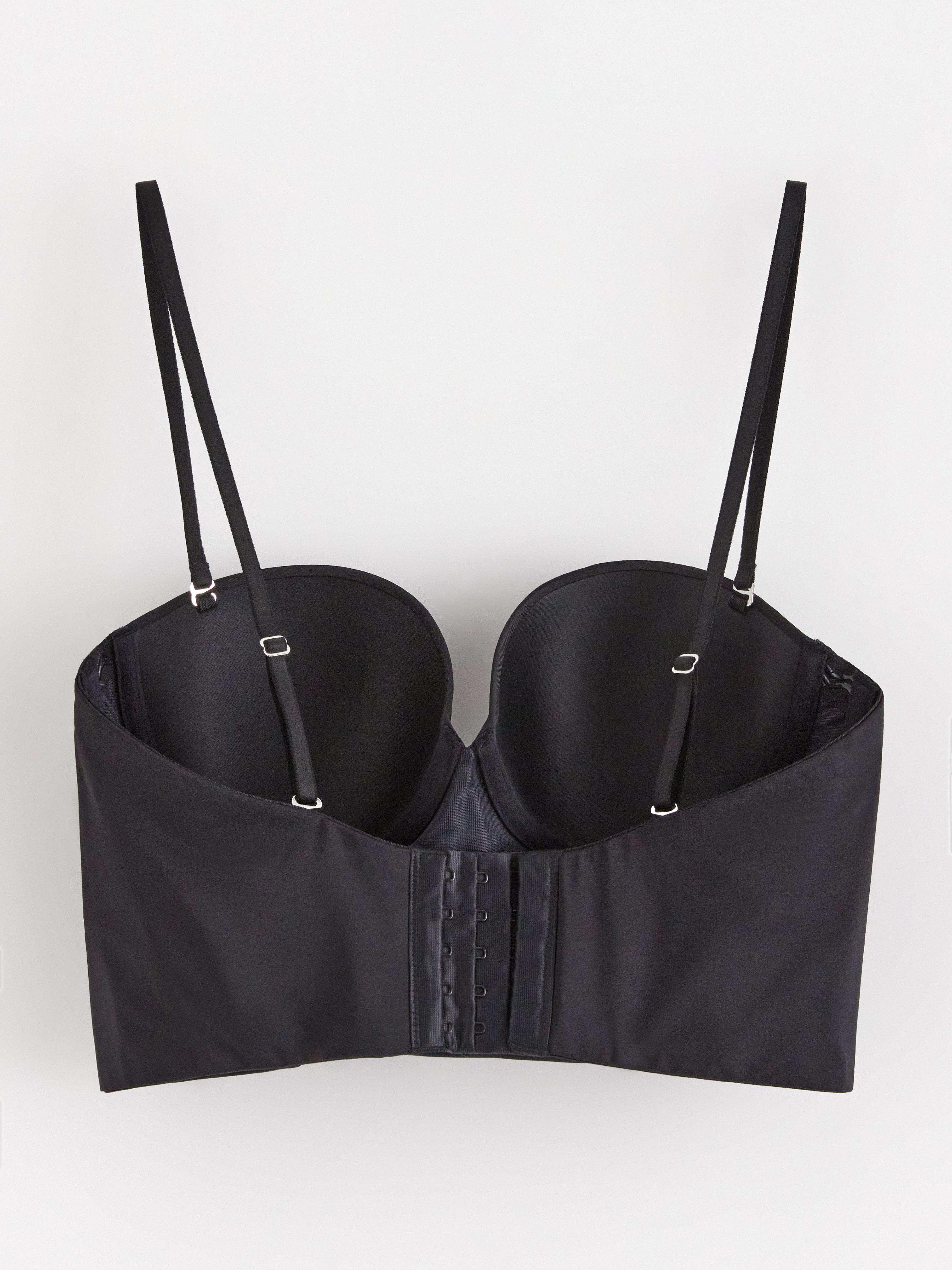 Bustier - Undertøj - Sort