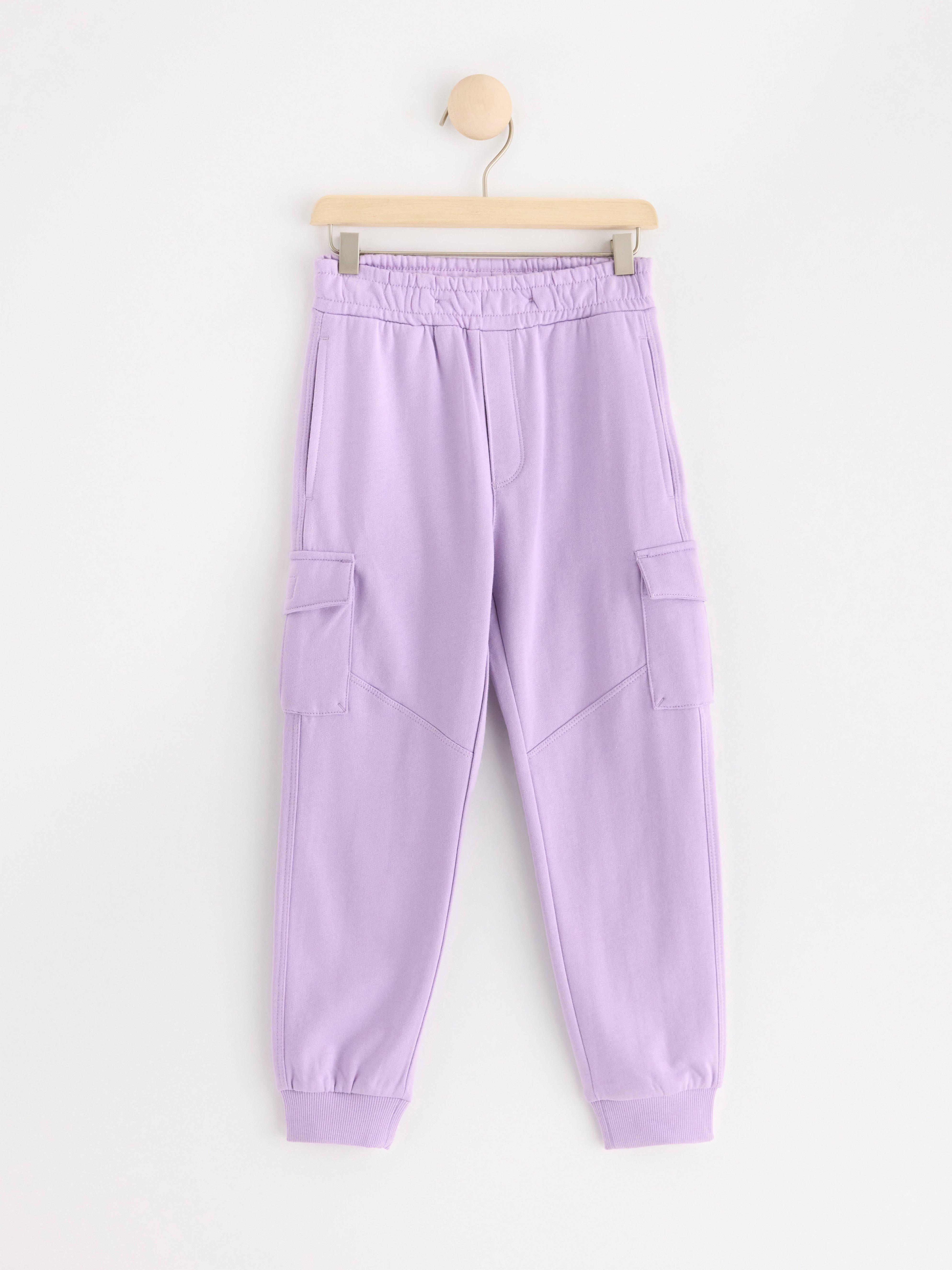 Teplákové kalhoty - Děti - Fialová