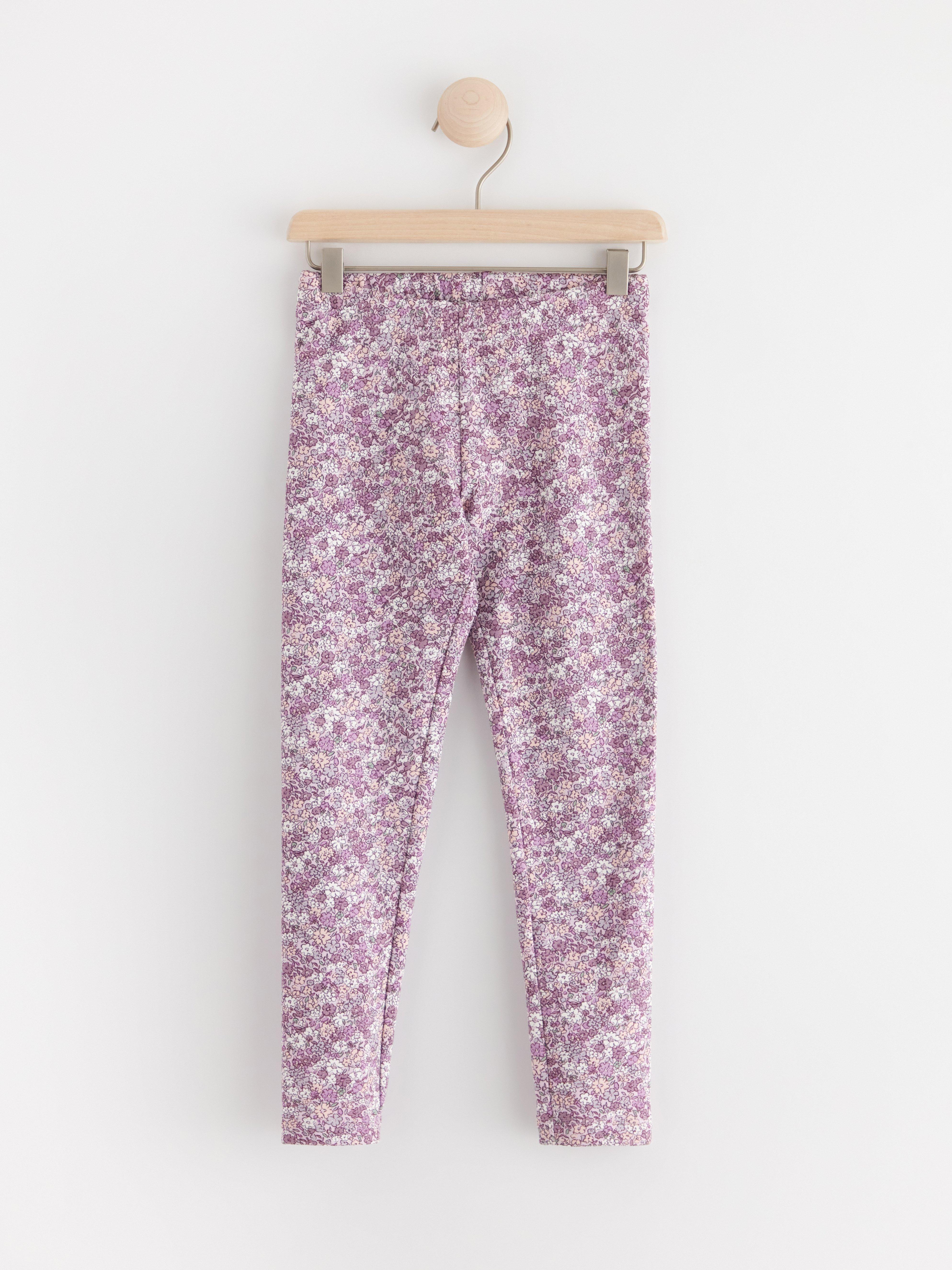 Leggings - Barn - Lila
