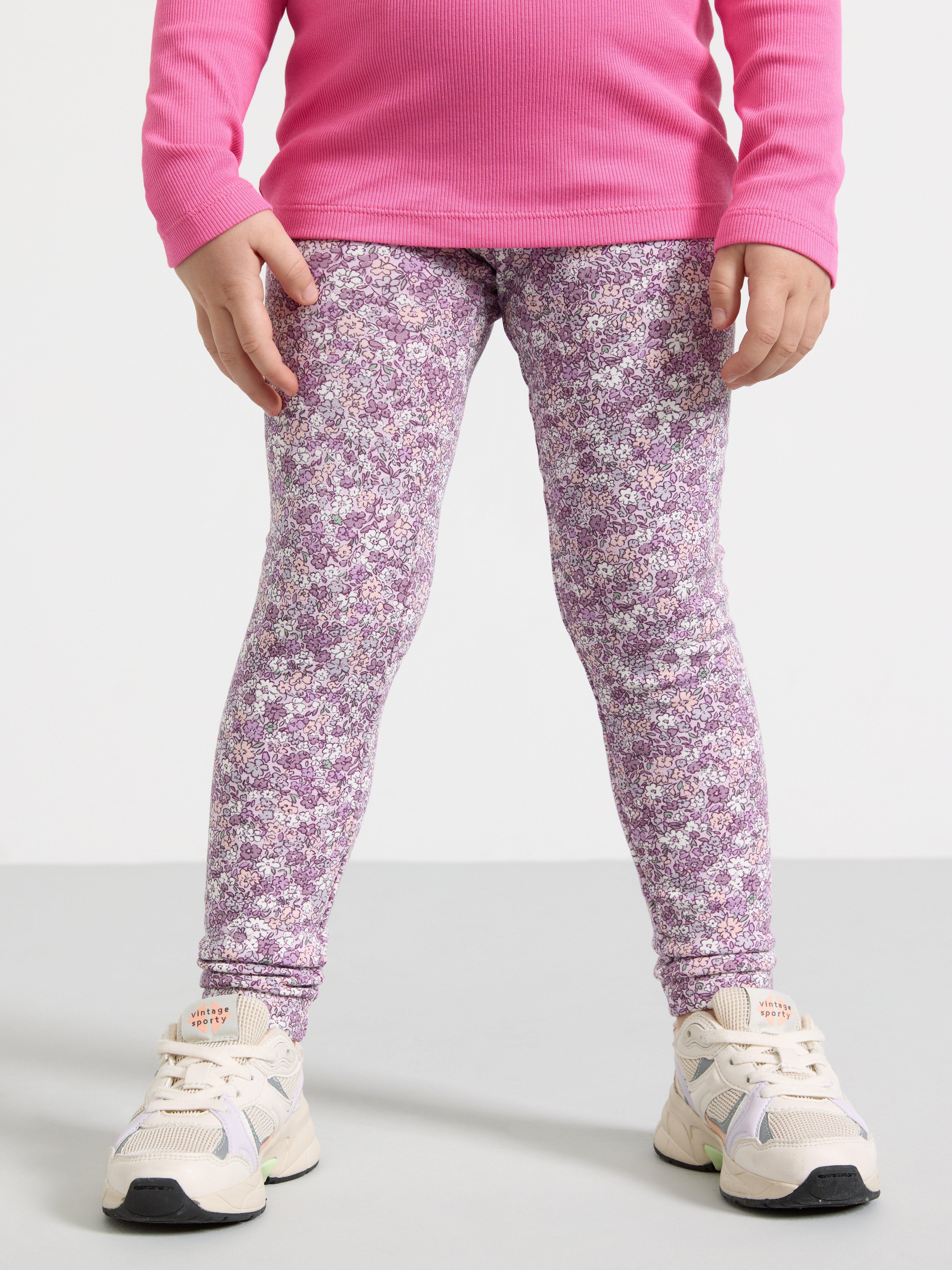 Leggings med borstad insida