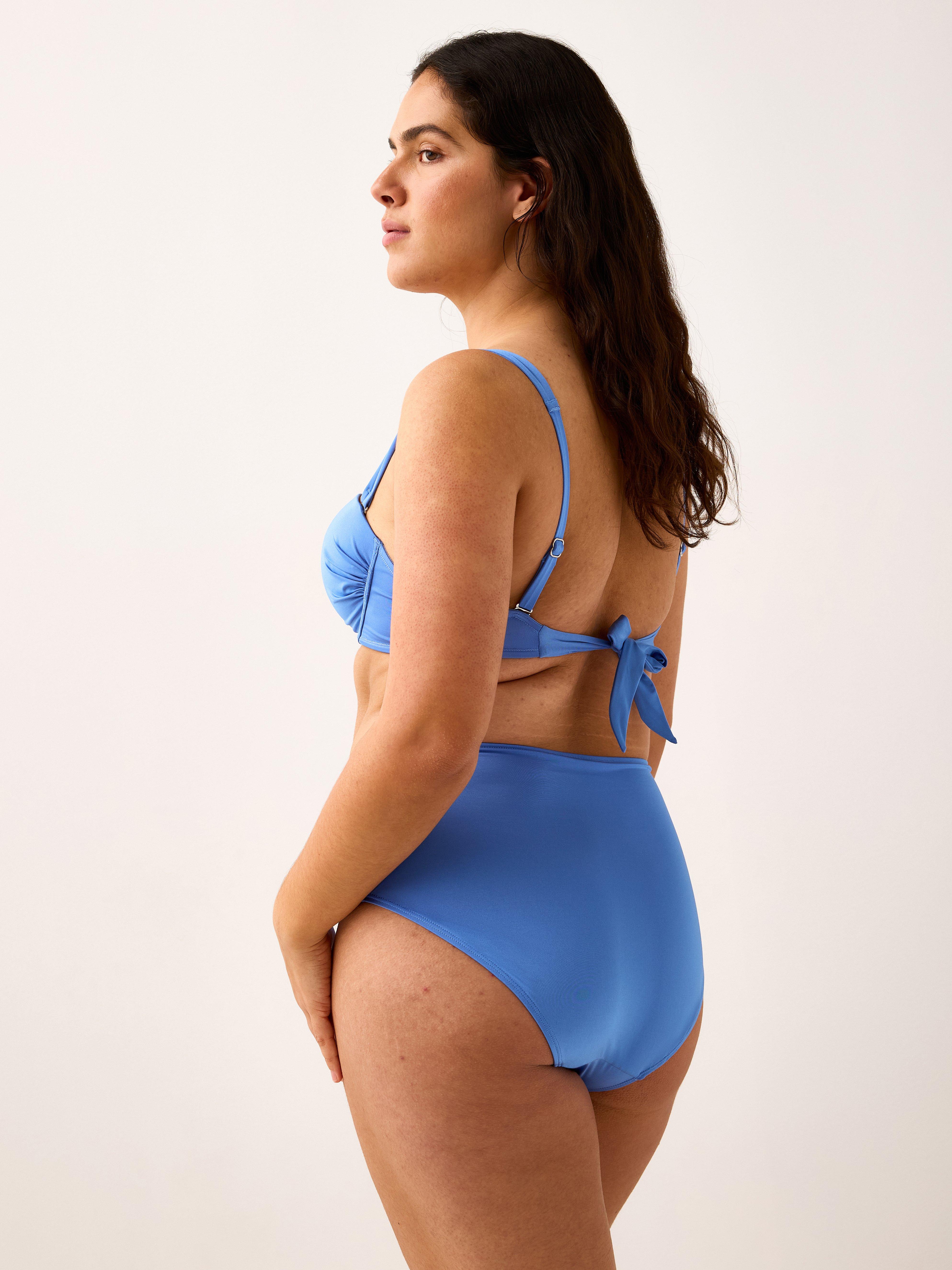 Bikinitrosa Hög - Underkläder - Blå