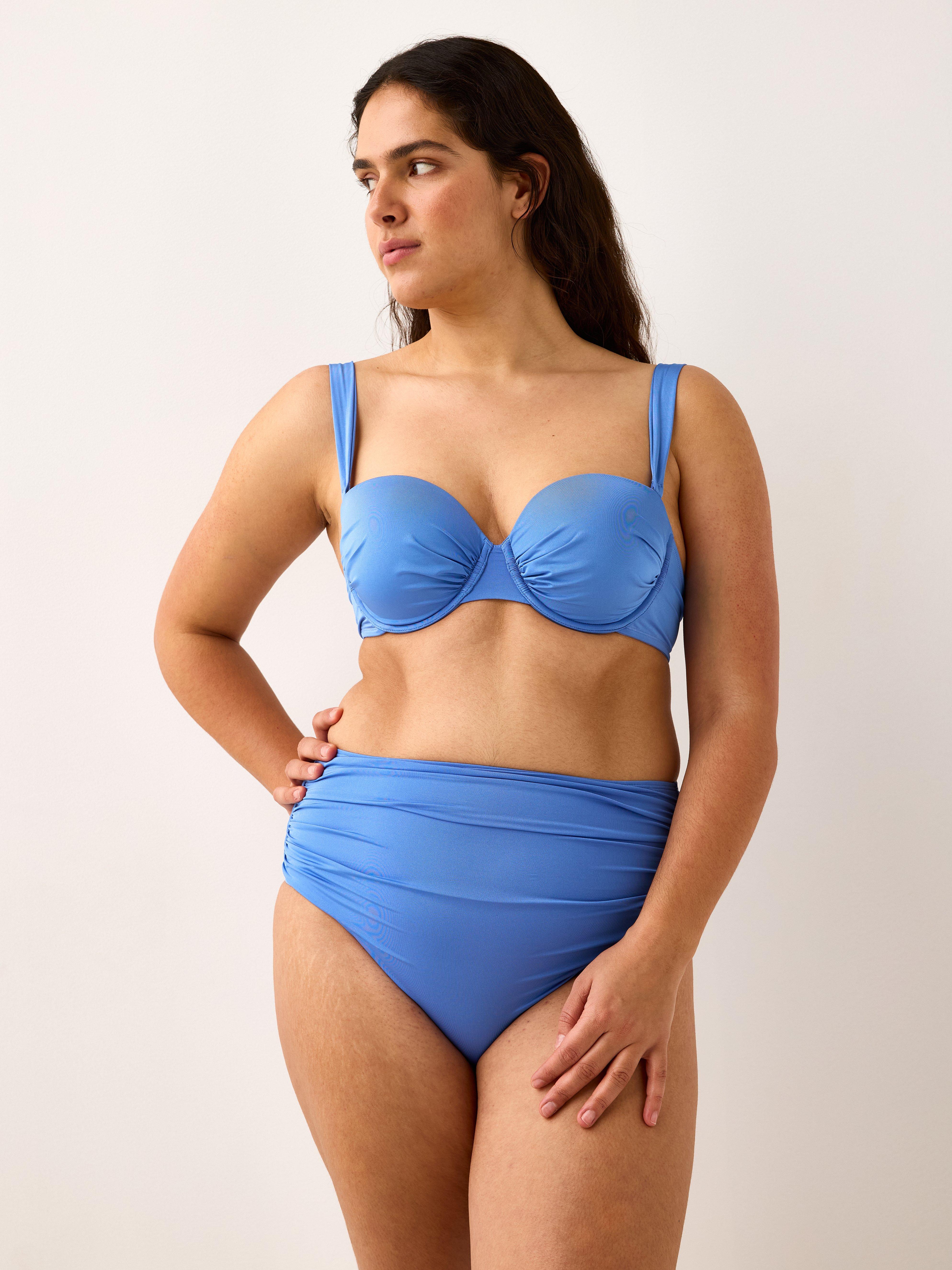 Bikinitrosa Hög - Underkläder - Blå