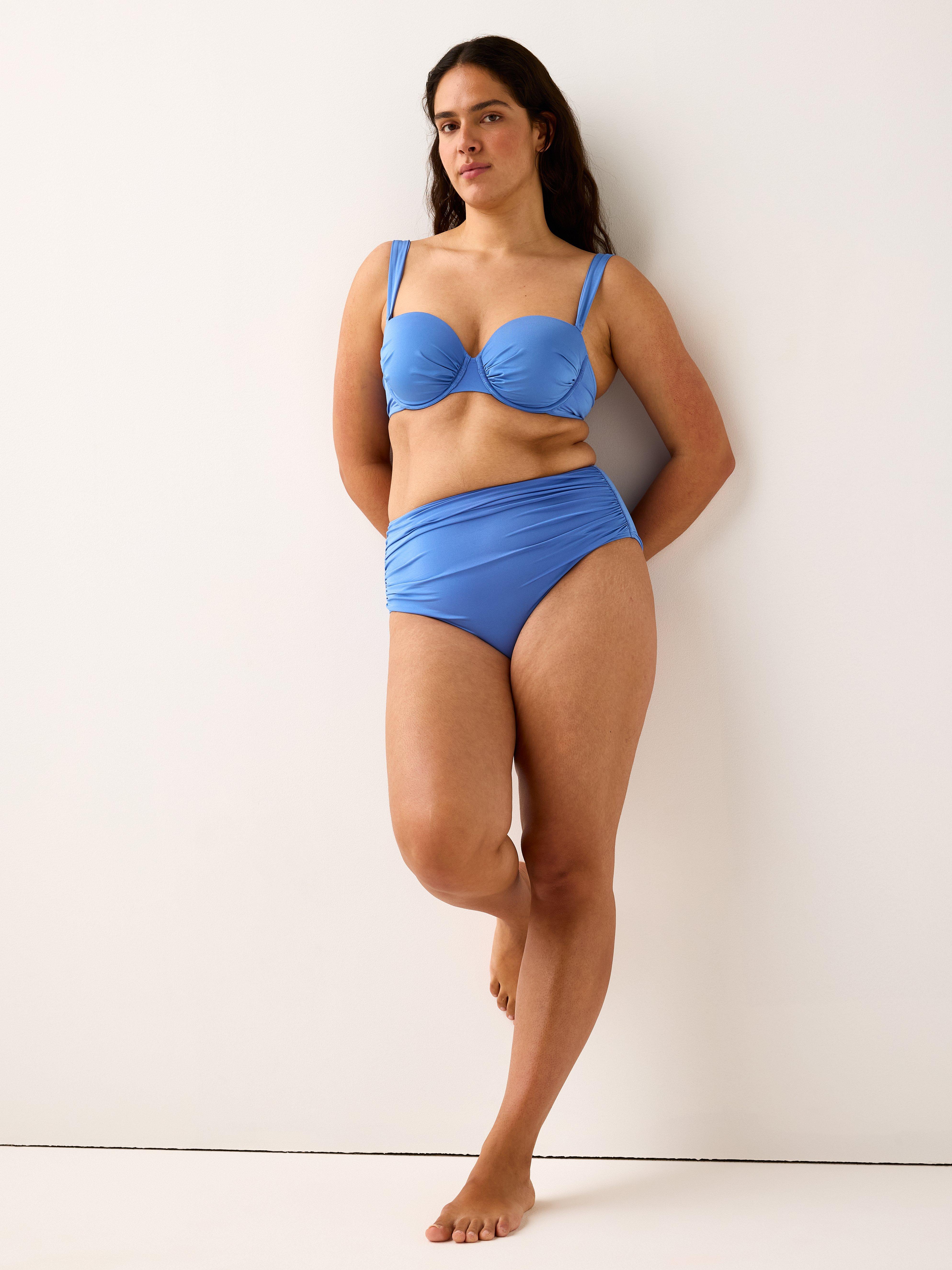 Bikinitrosa Hög - Underkläder - Blå