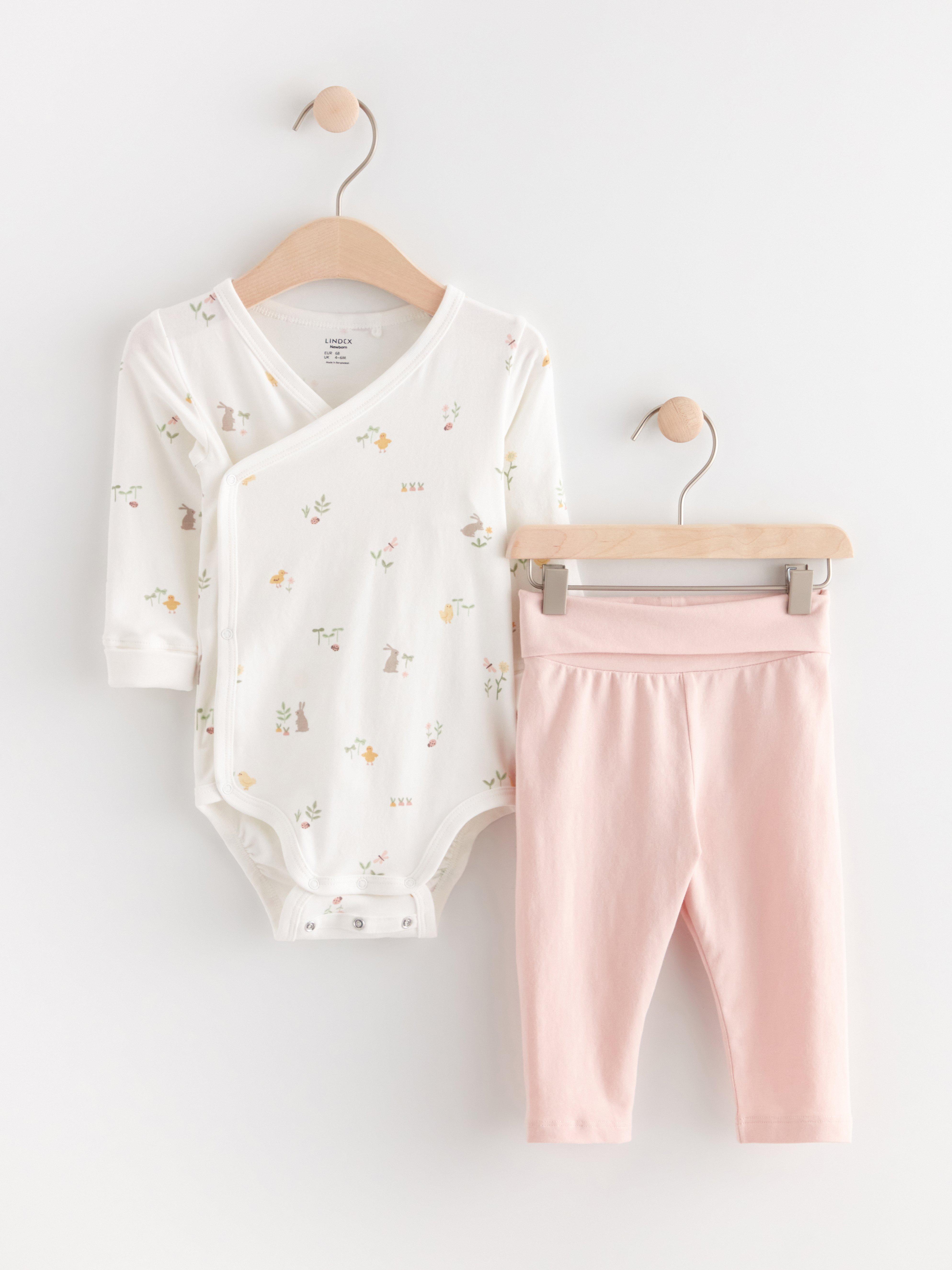 Set - omlottbody och leggings