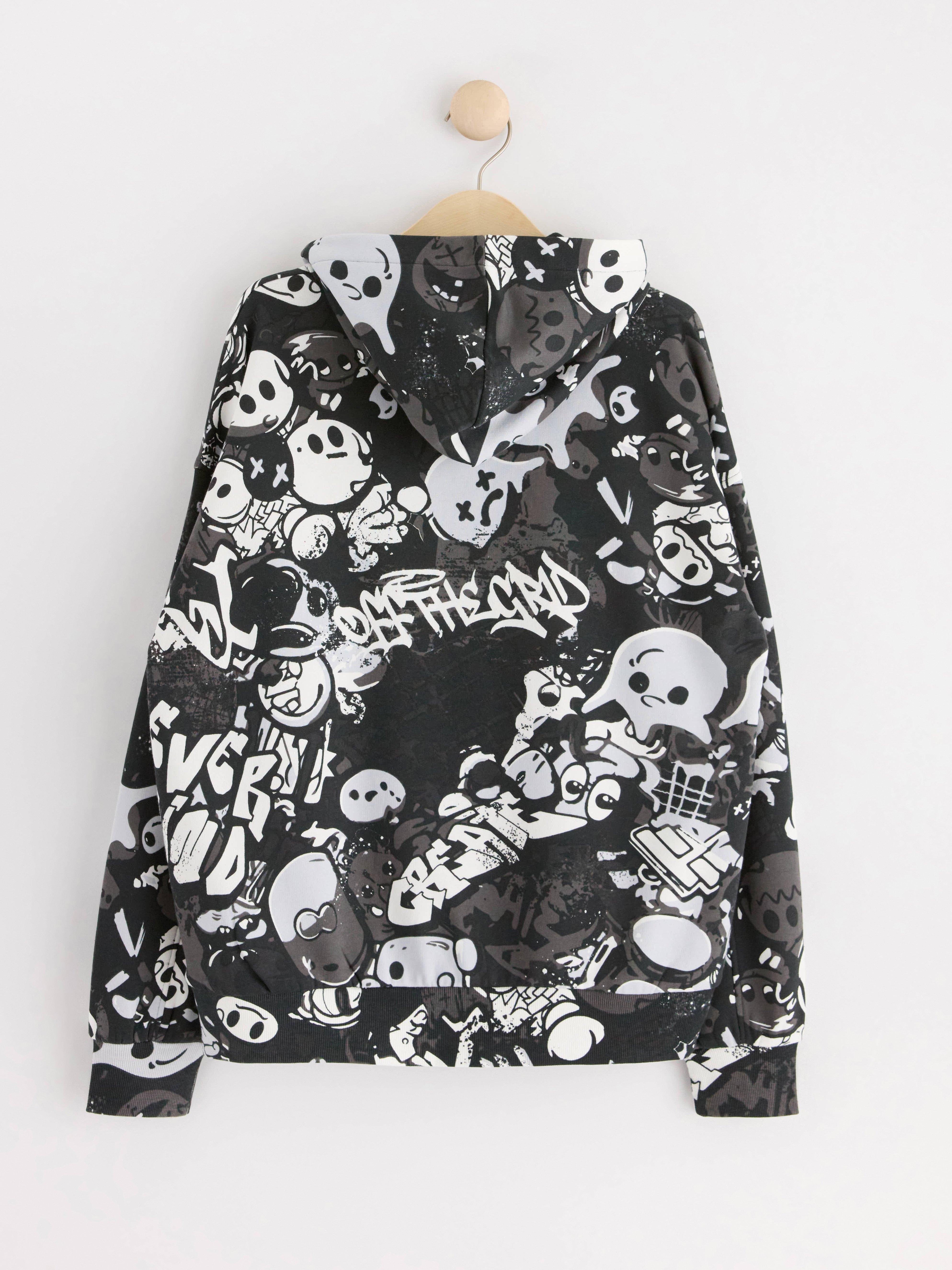 Hettegenser - Barn - Svart