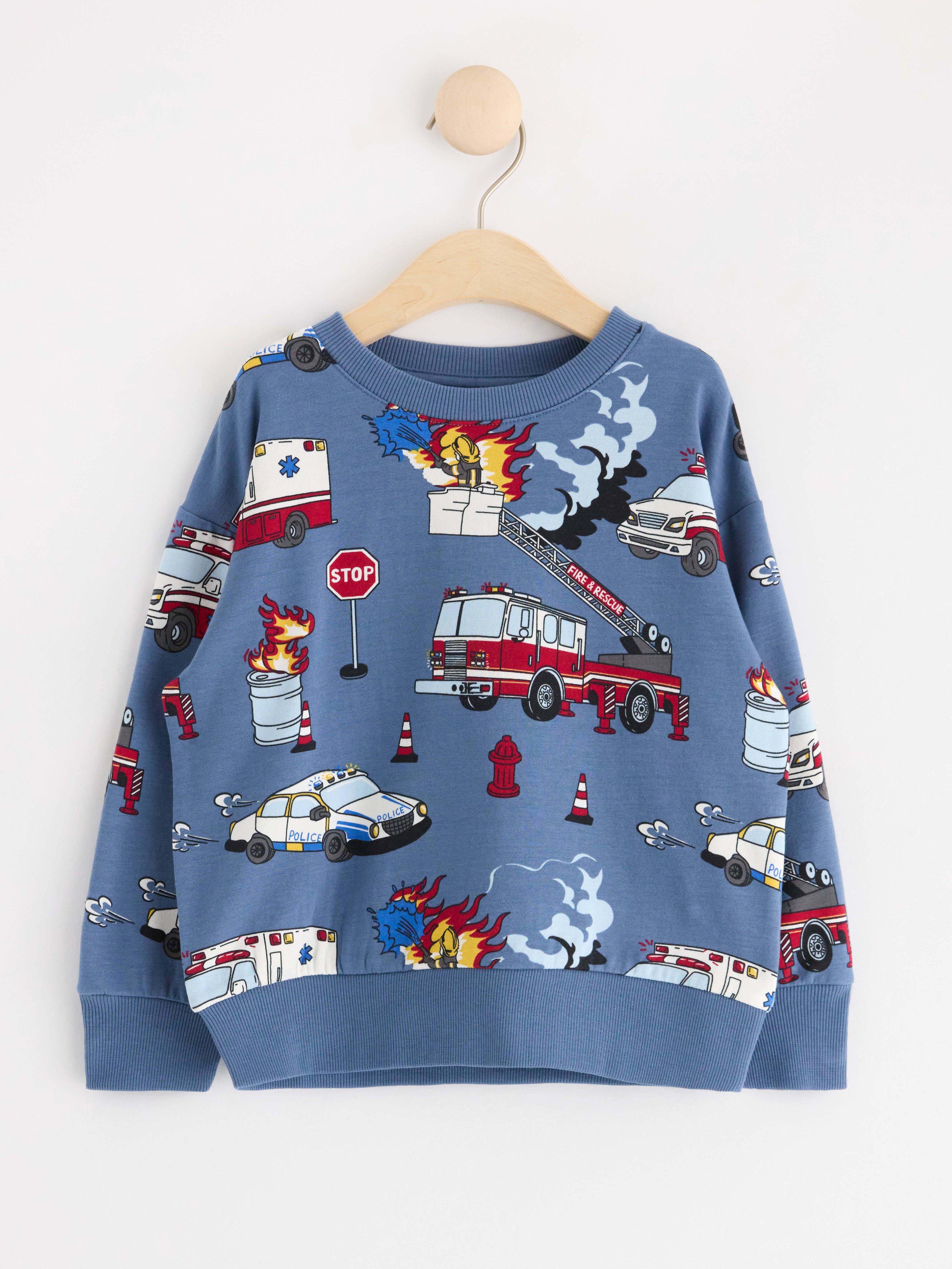 Sweatshirt - Kids Wear - Blue