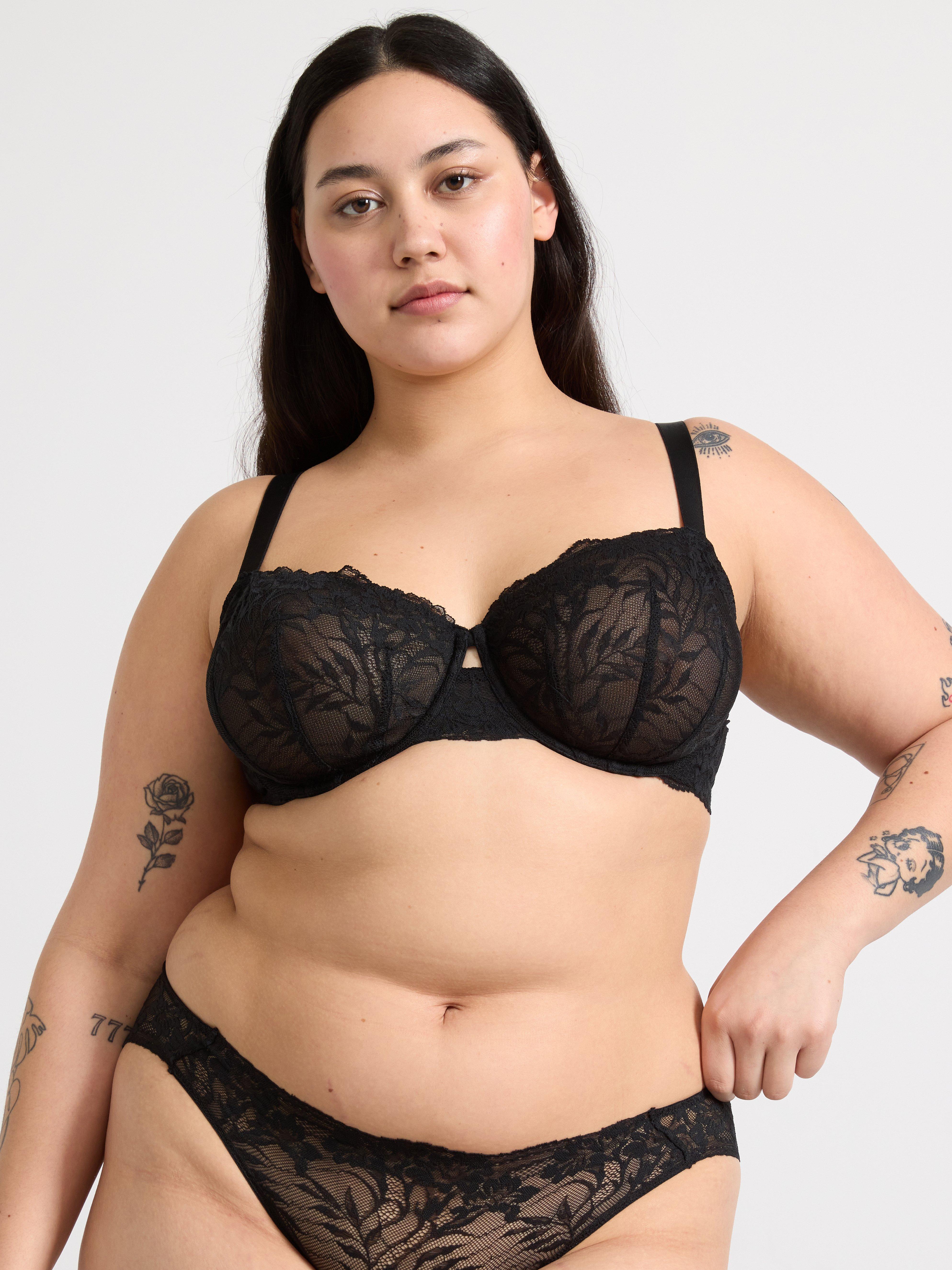 Skilla Wire Bra - Lingerie - Black
