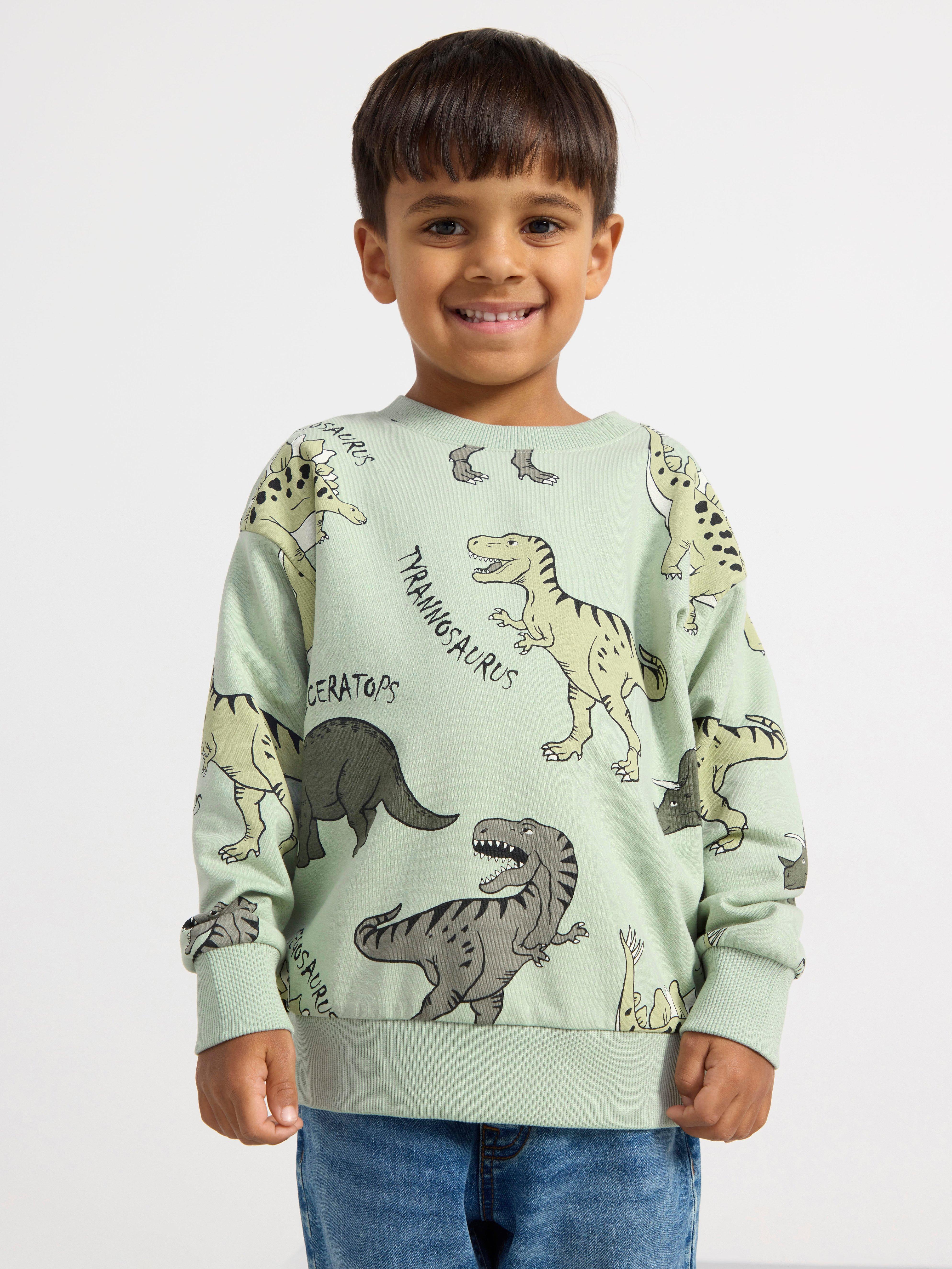 Sweatshirt med borstad insida