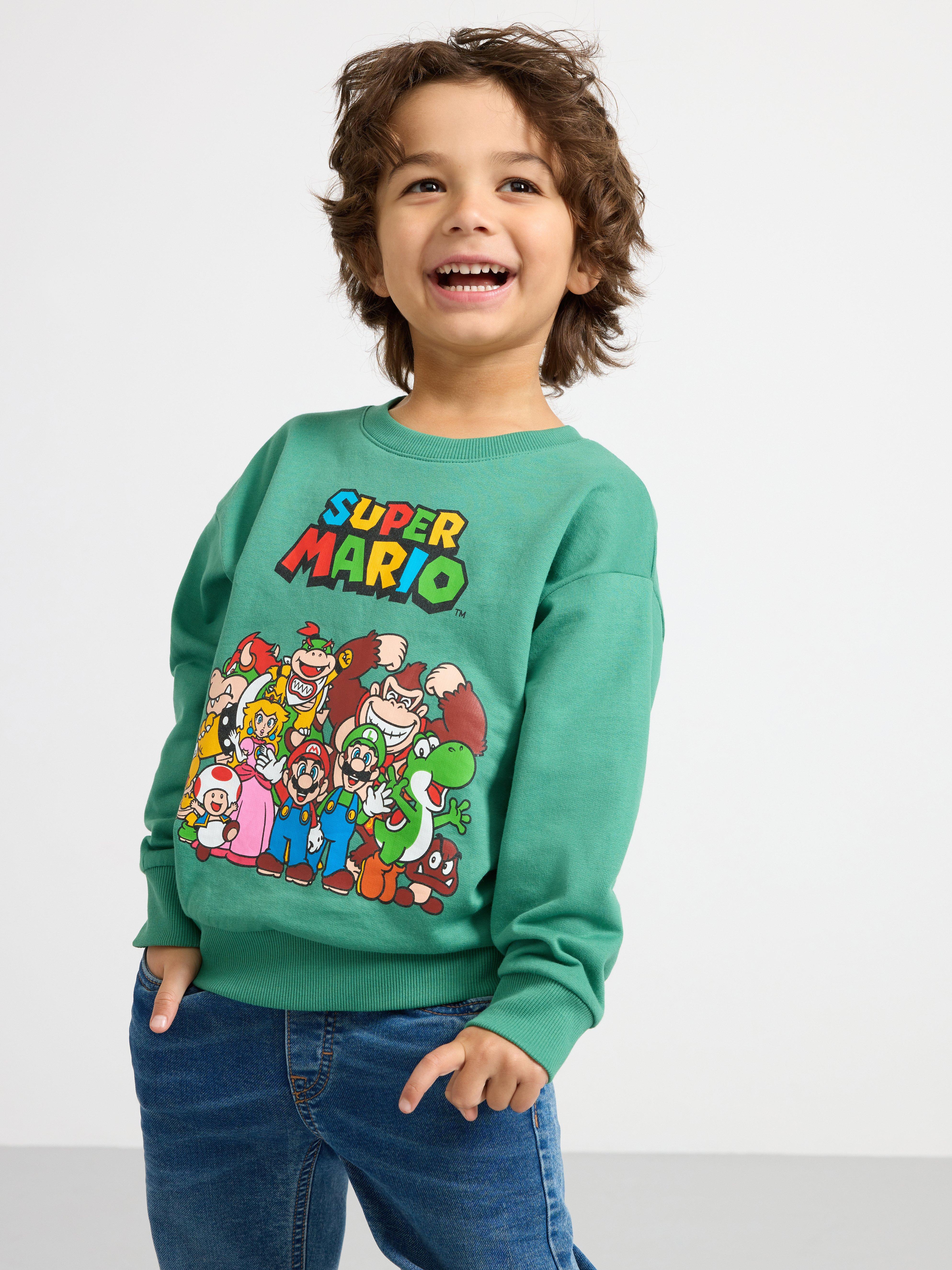 Boys mario outlet sweatshirt