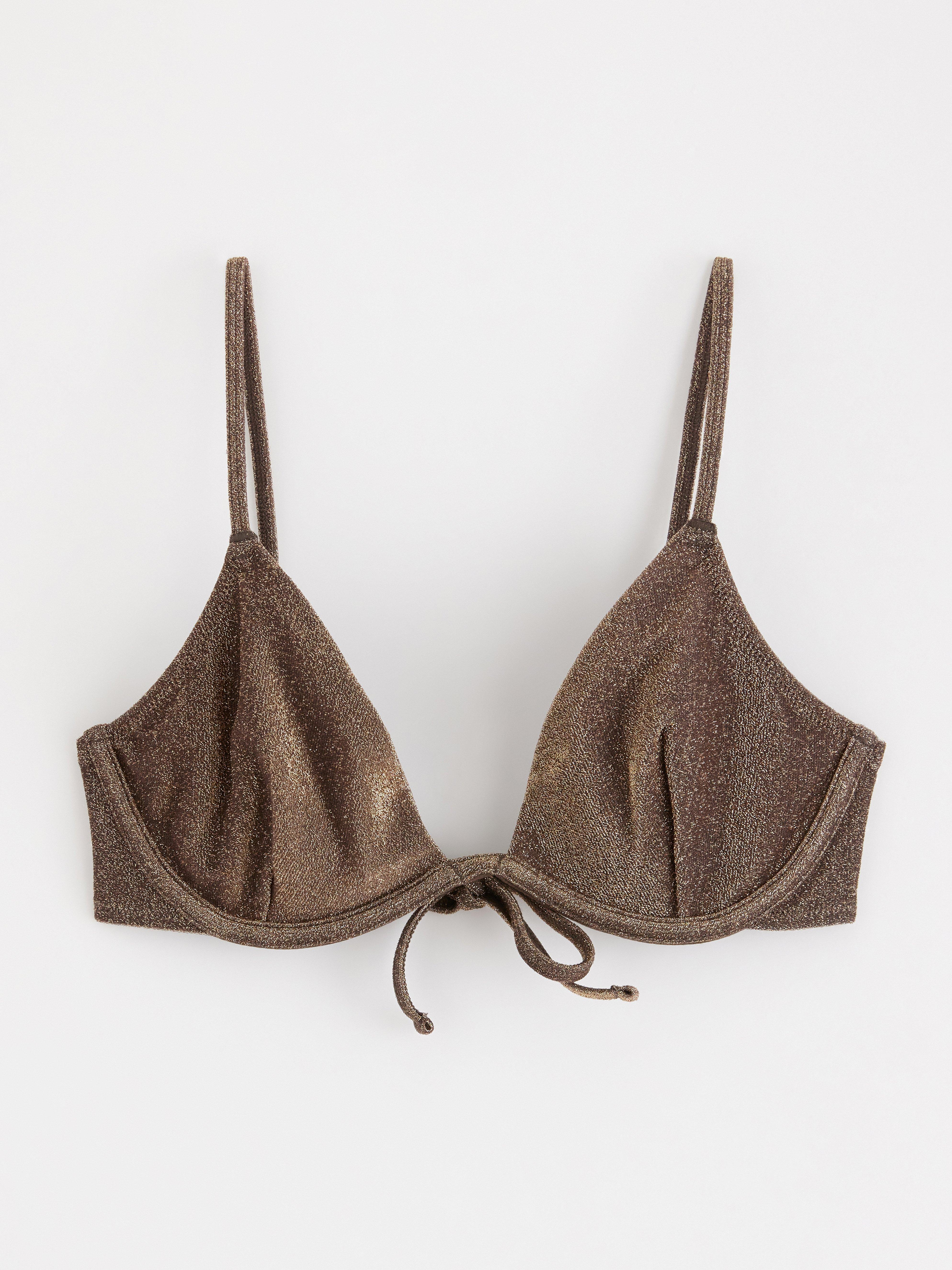 Bygel-bh - Underkläder - Brun