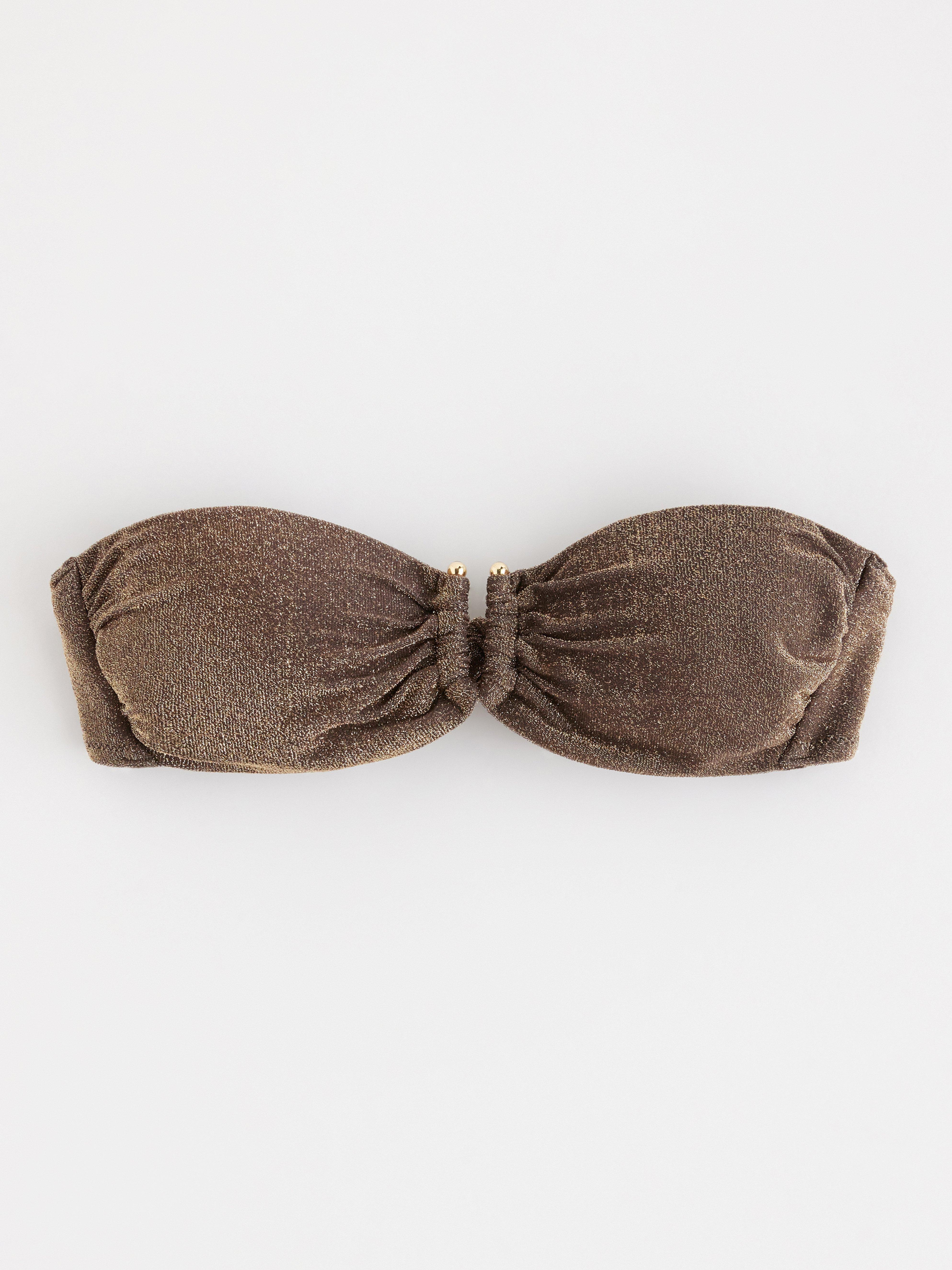 Bandeau Bra - Lingerie - Brown