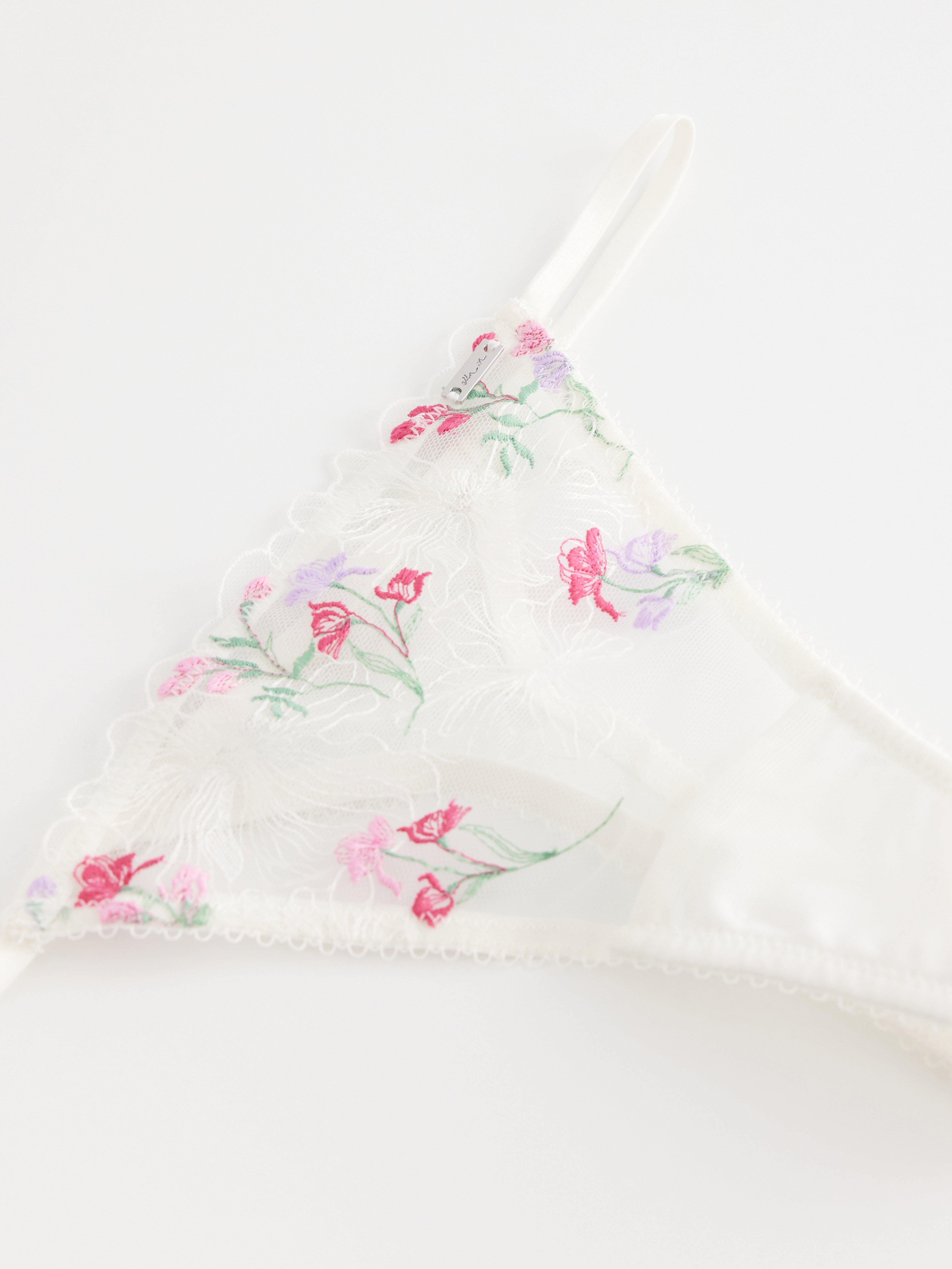 Thong Low - Lingerie - White