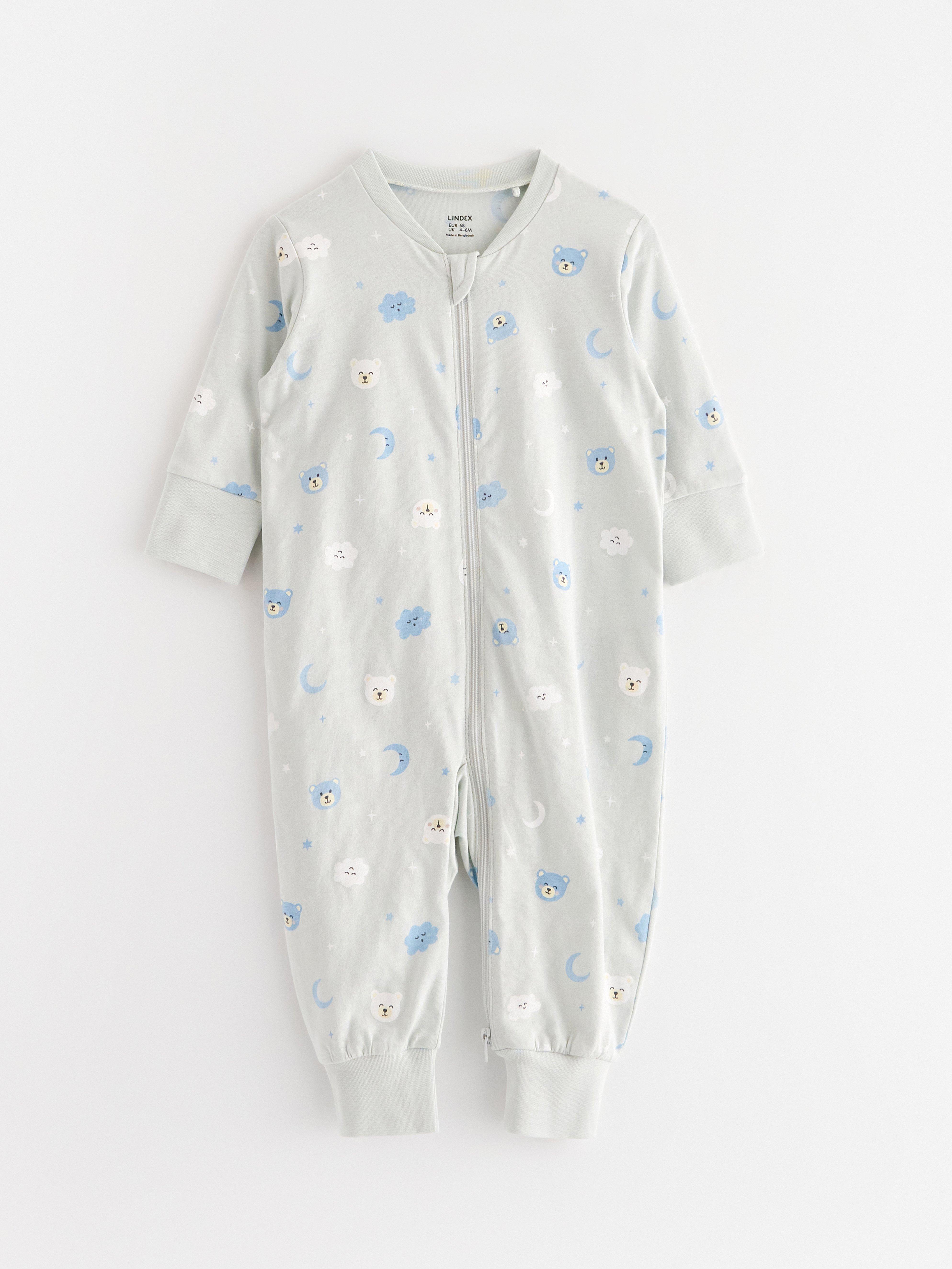 Pyjamas onesie - Børn - Blå