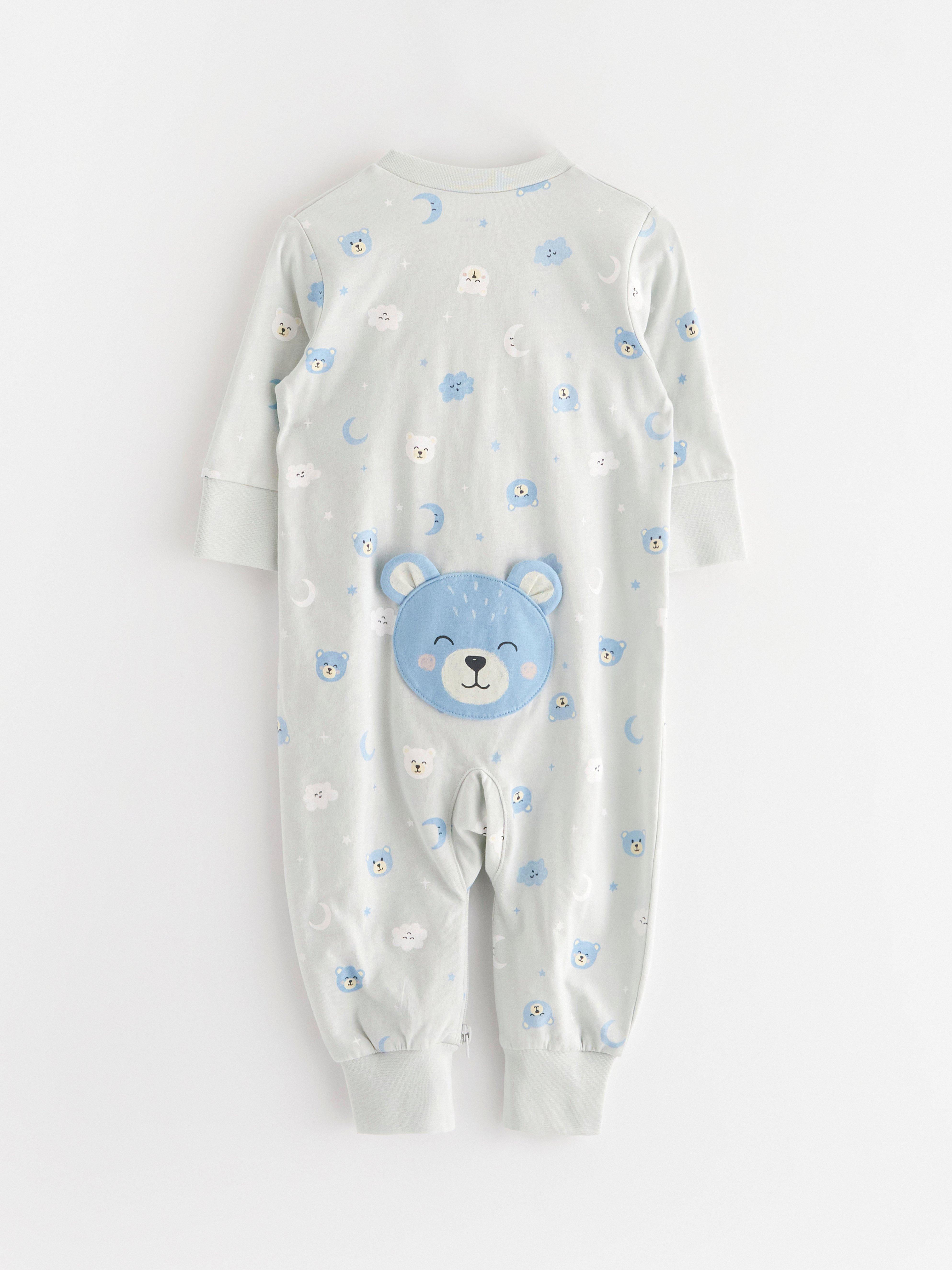 Yksiosainen pyjama - Lapset - Sininen