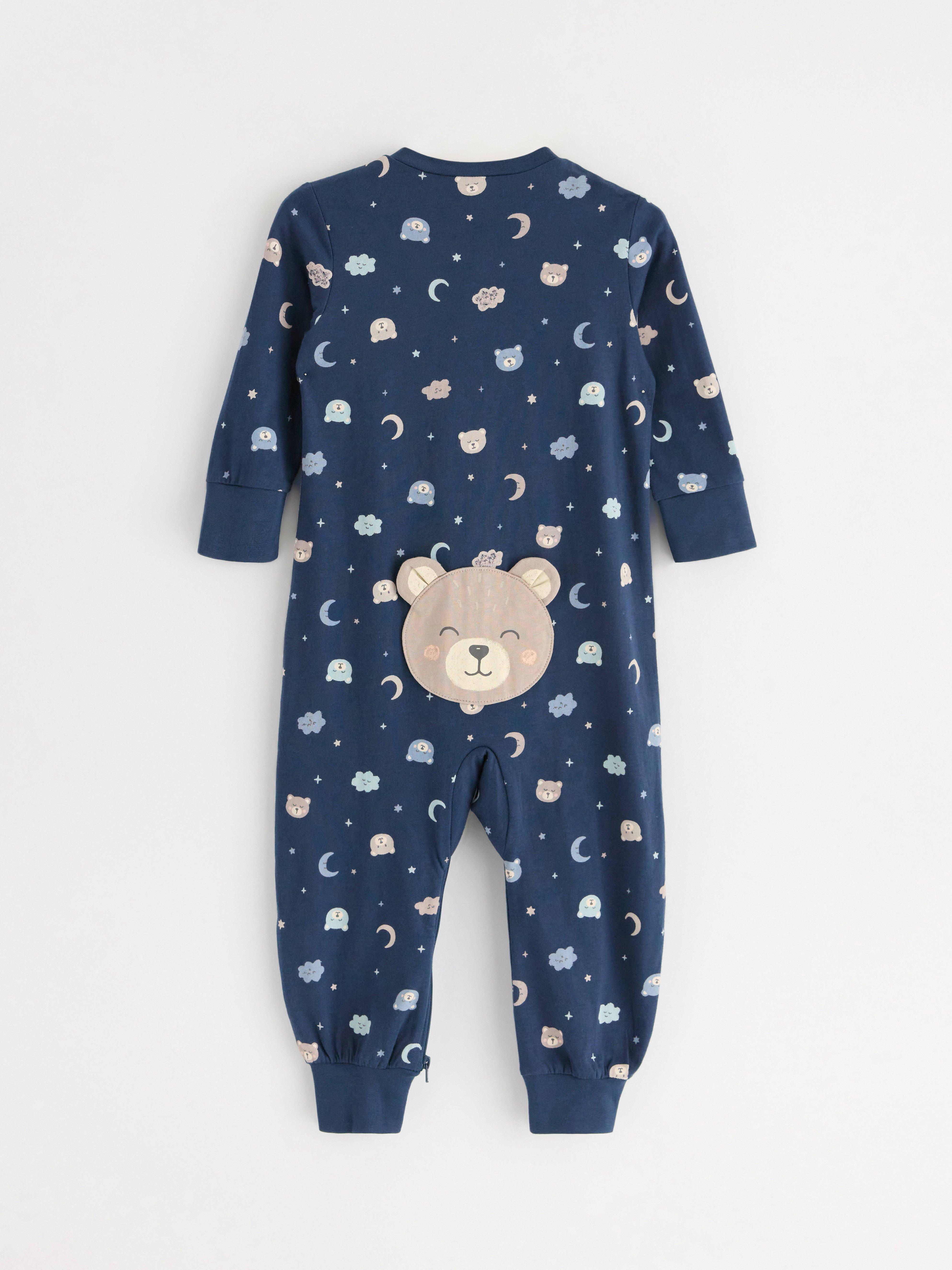 Pyjamas onesie - Børn - Blå