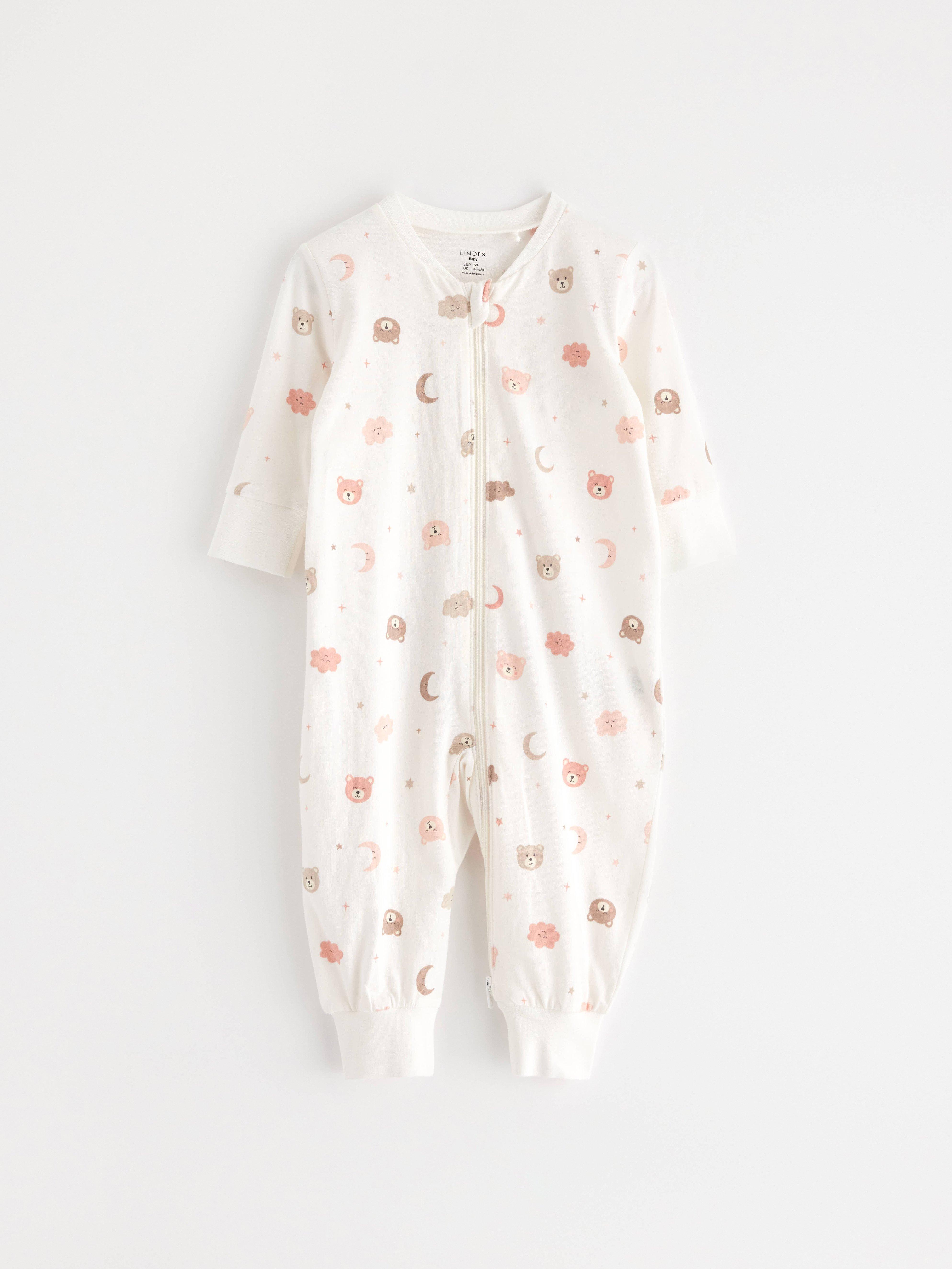Pyjamas onesie - Børn - Hvid
