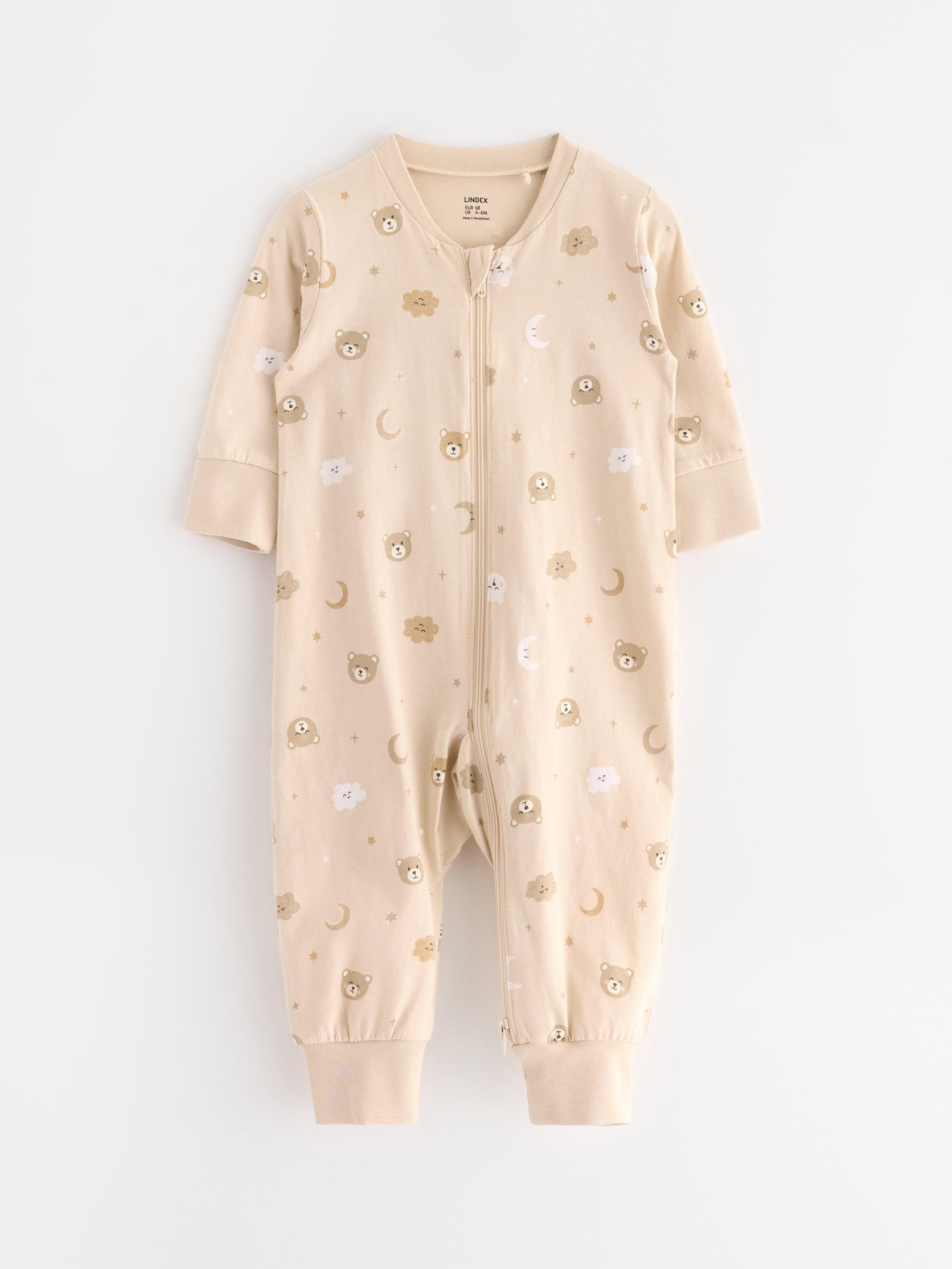 Pyjamas onesie - Børn - Beige