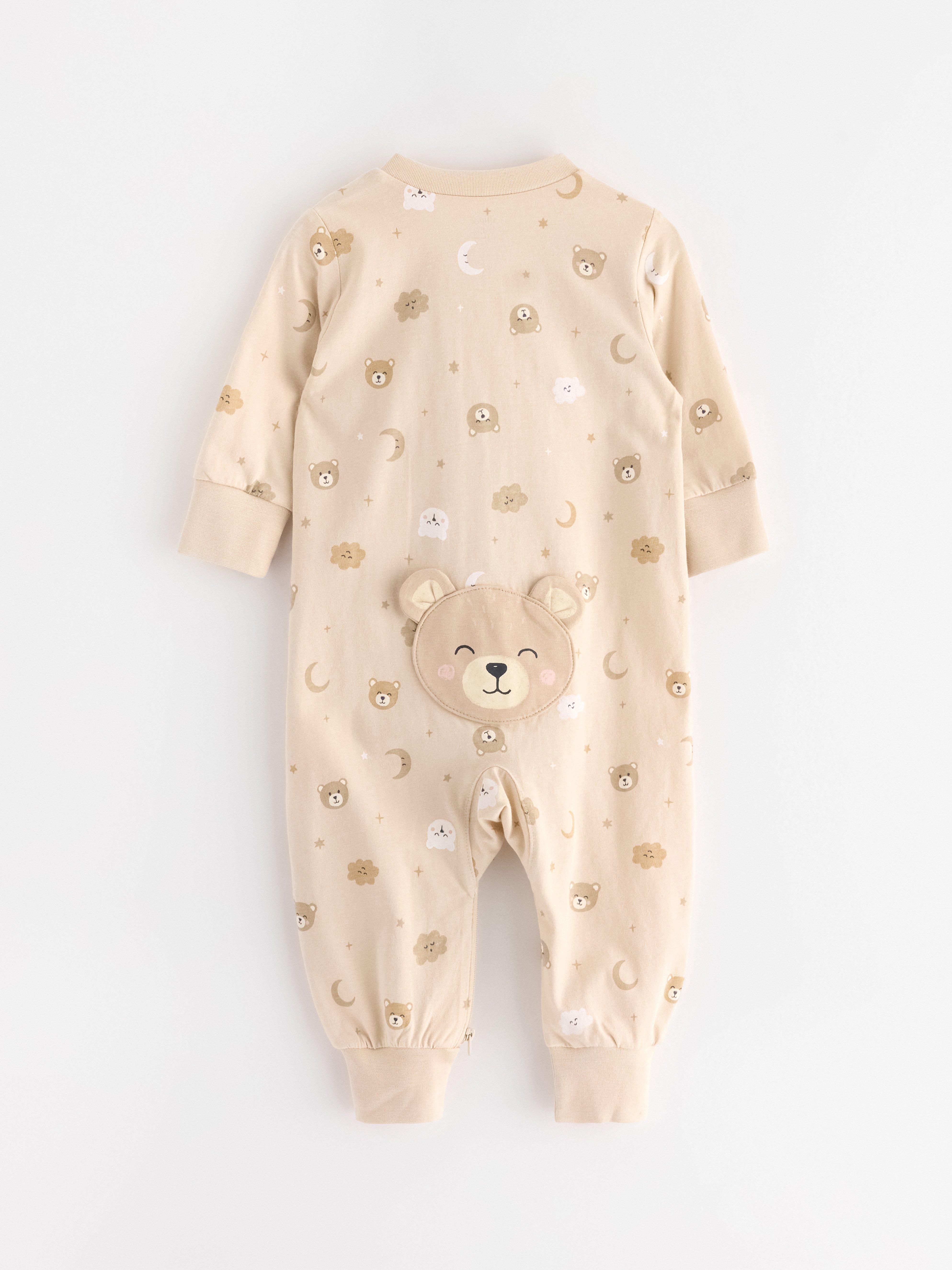 Pyjamas onesie - Barn - Beige
