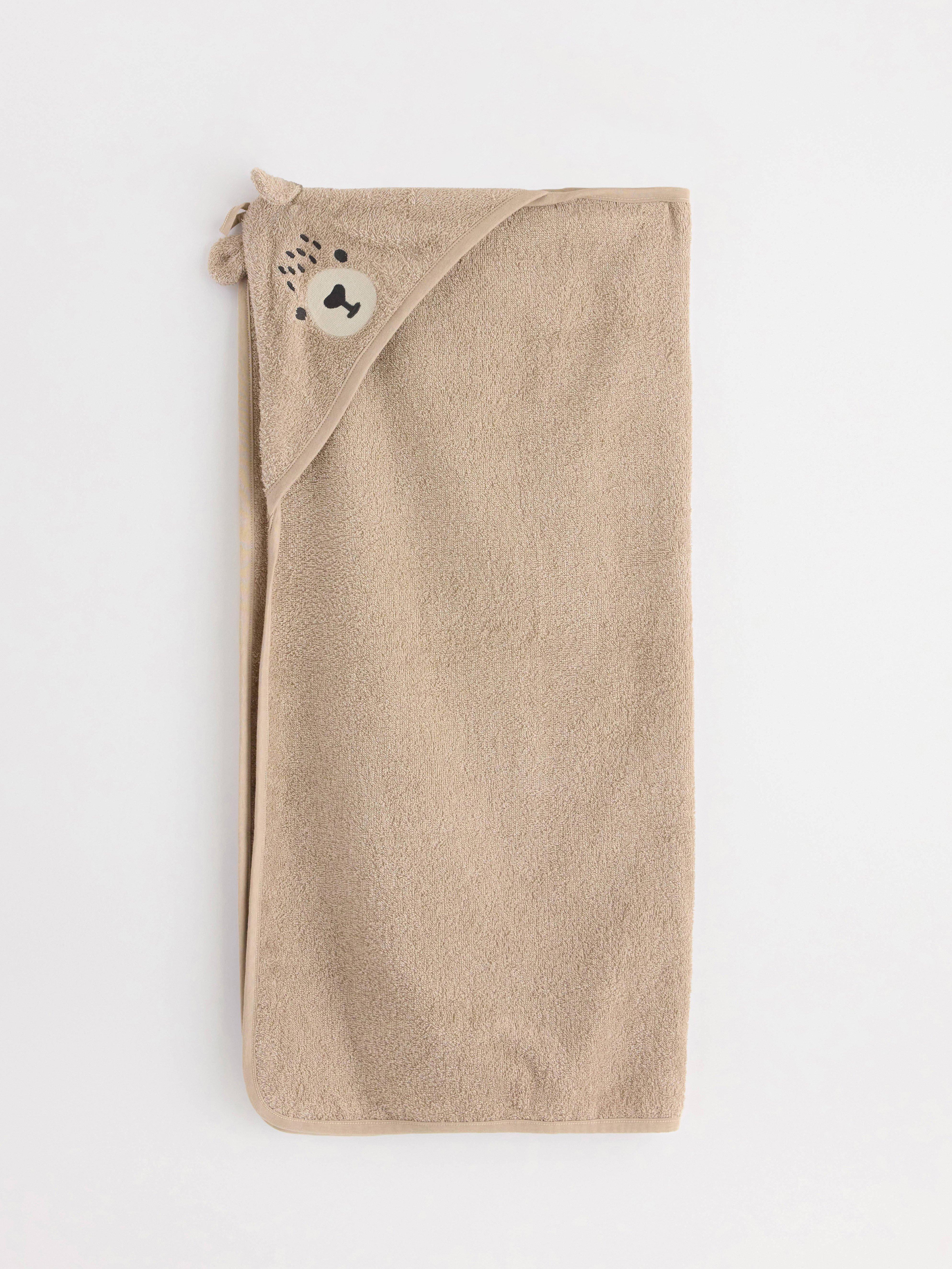 Handduk - Barn - Beige