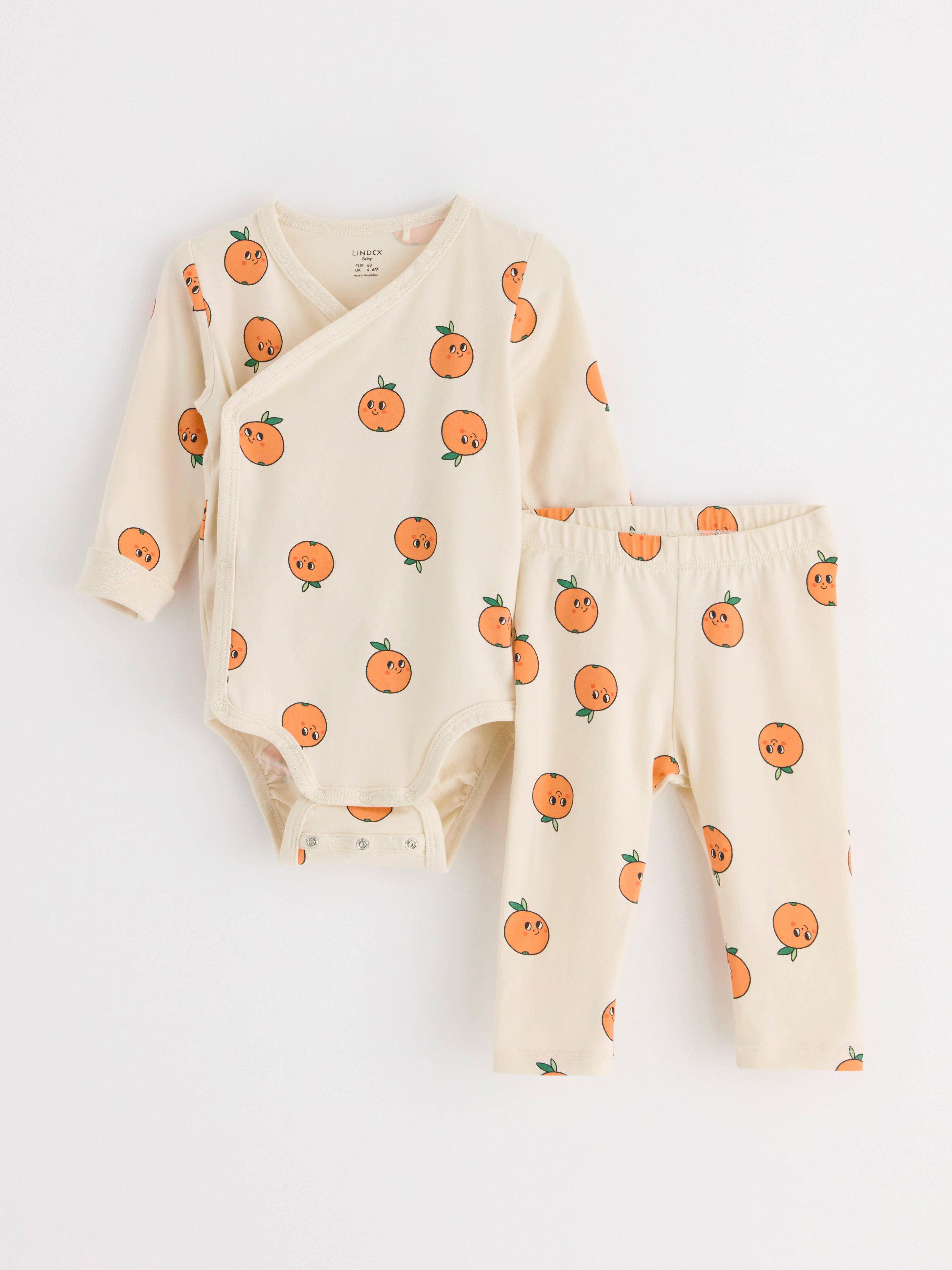 Set - omlottbody och leggings