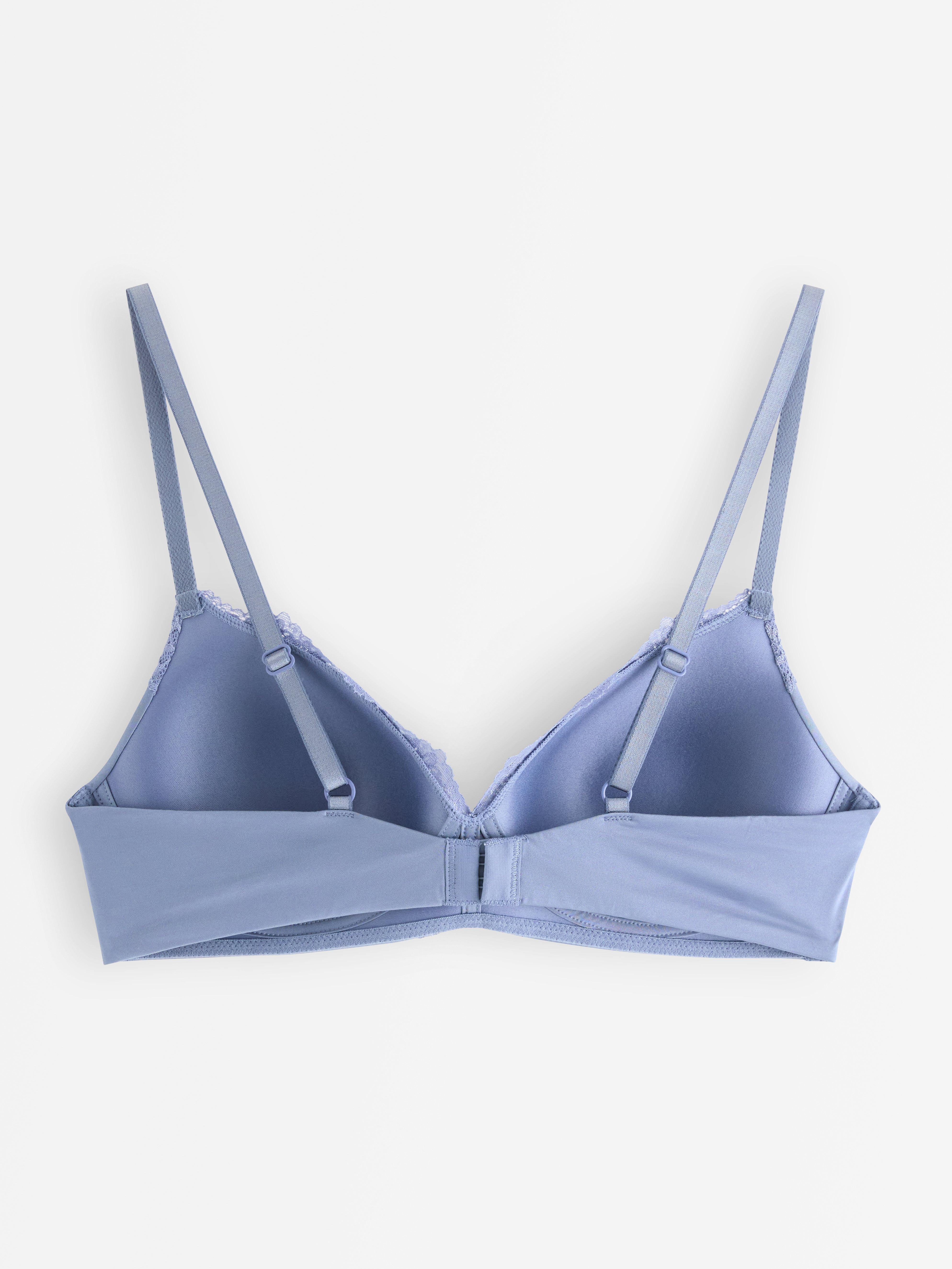 Flora Wirefree Bra - Lingerie - Blue