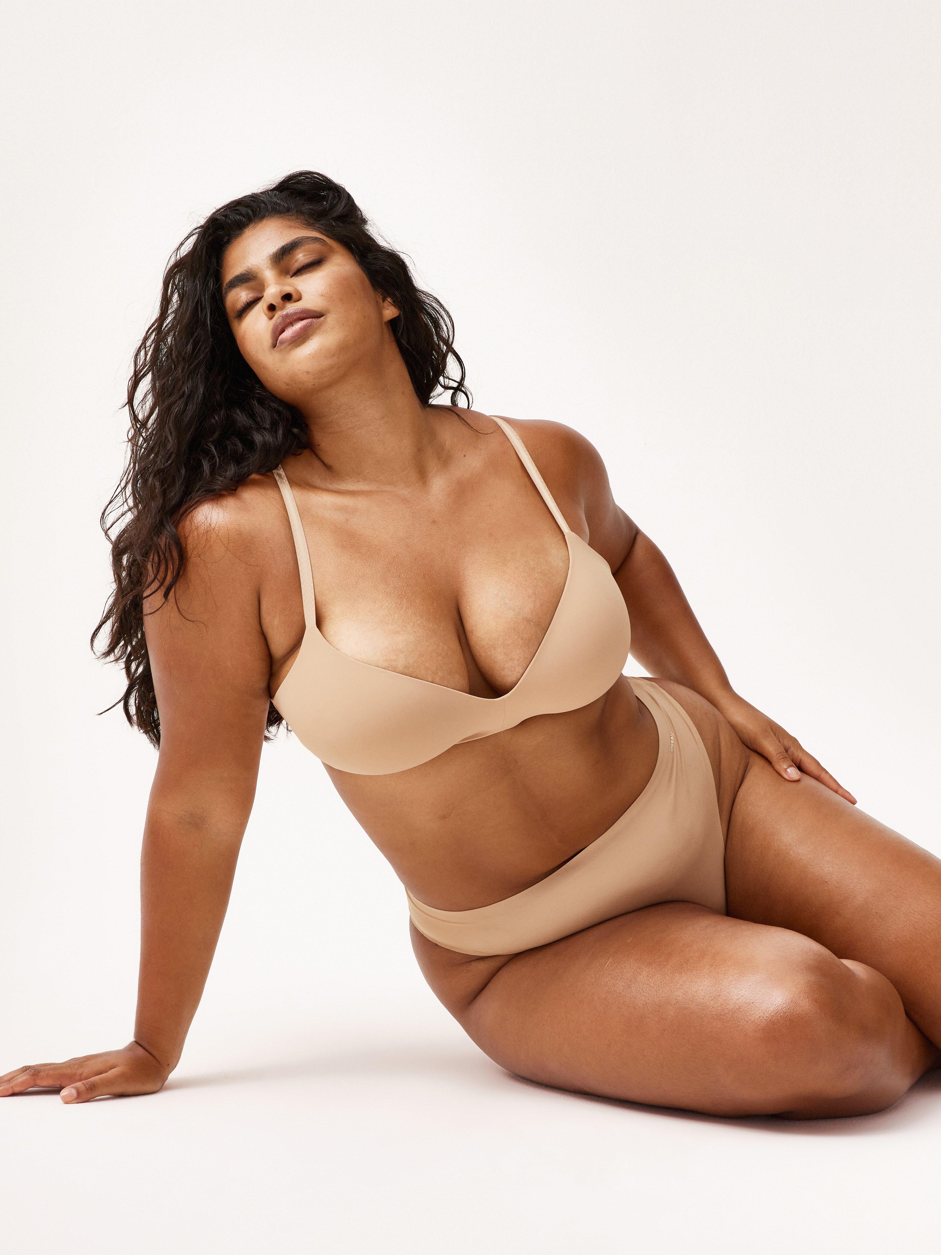 Stringtruse med høyt liv - Closely - Beige