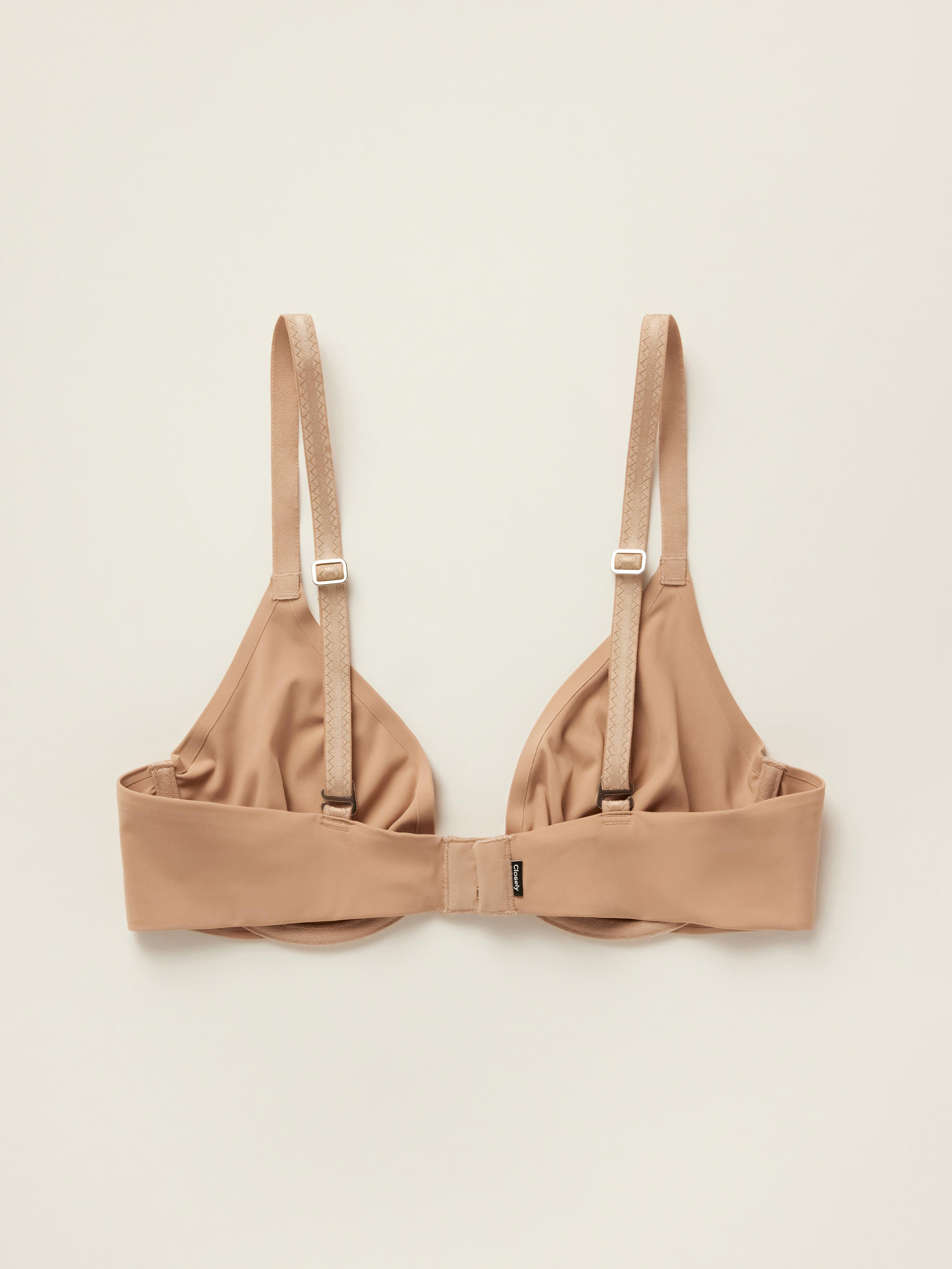 Unpadded Bra - Closely - Beige